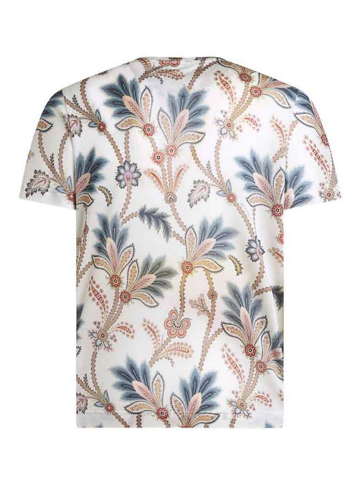 Shop Etro T-shirt In Cream