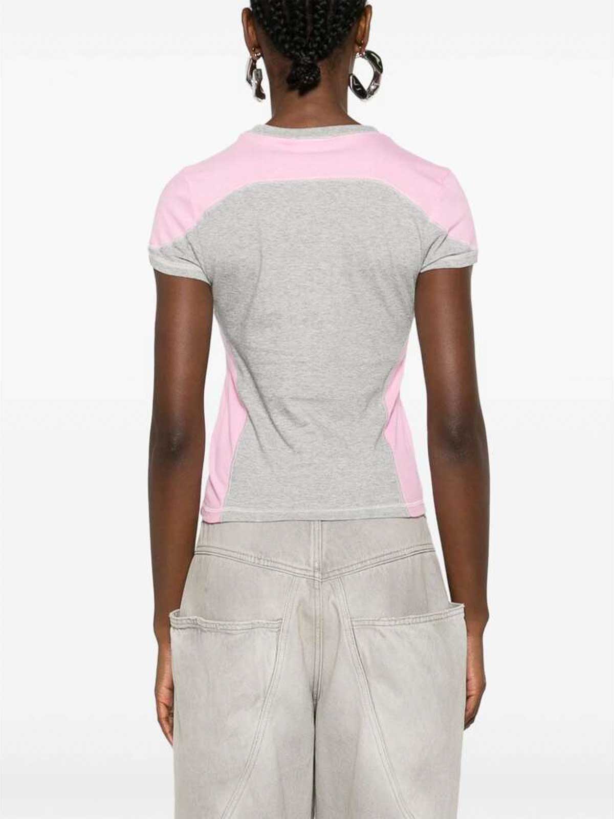 Shop Gcds T-shirt In Color Carne Y Neutral