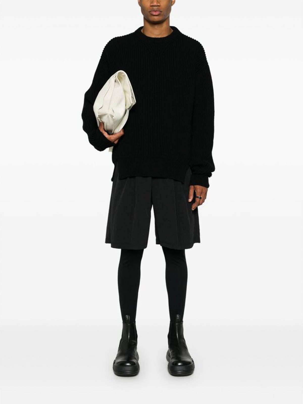 Shop Jil Sander Sweater In Black