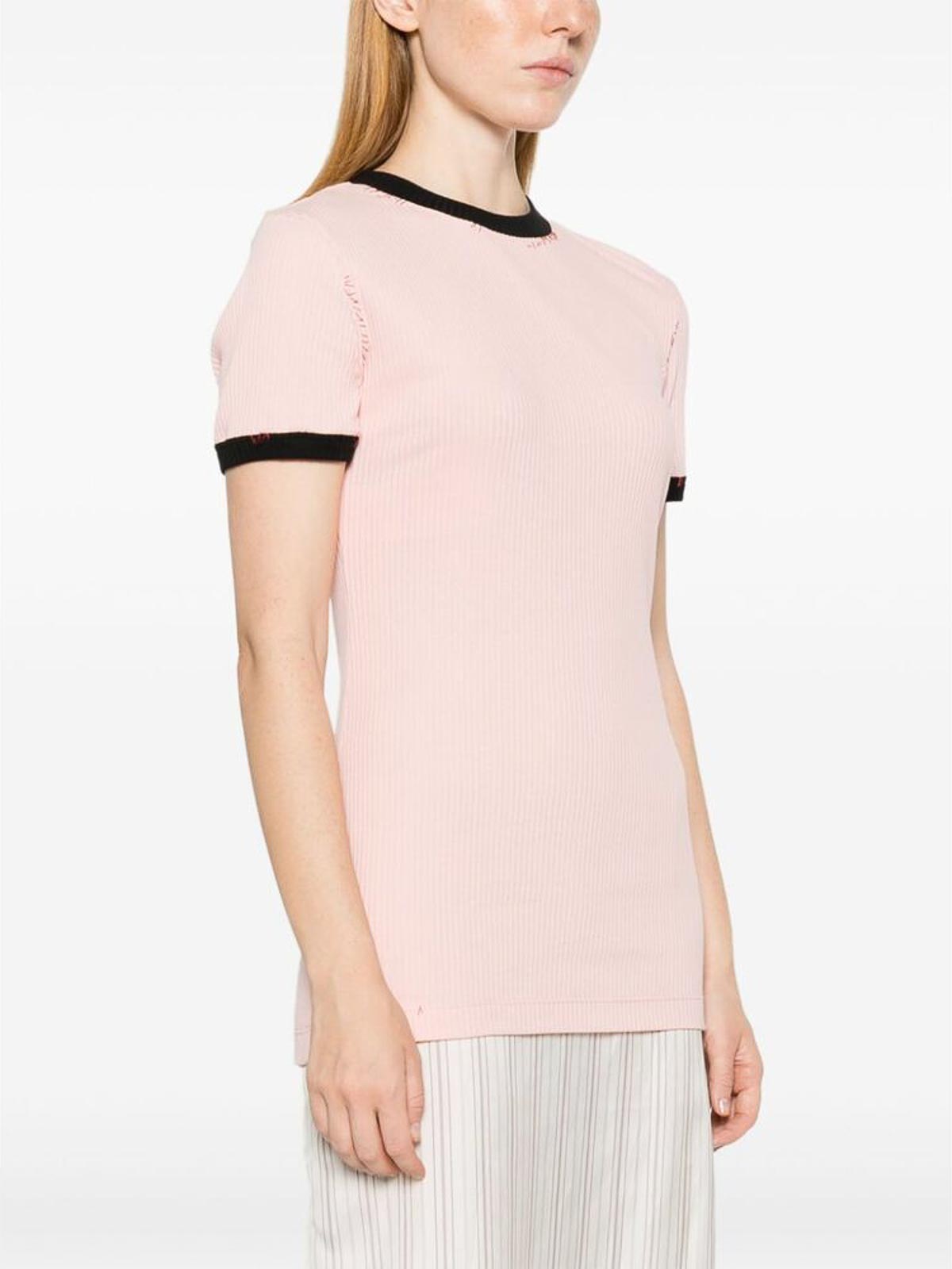 Shop Marni T-shirt In Nude & Neutrals