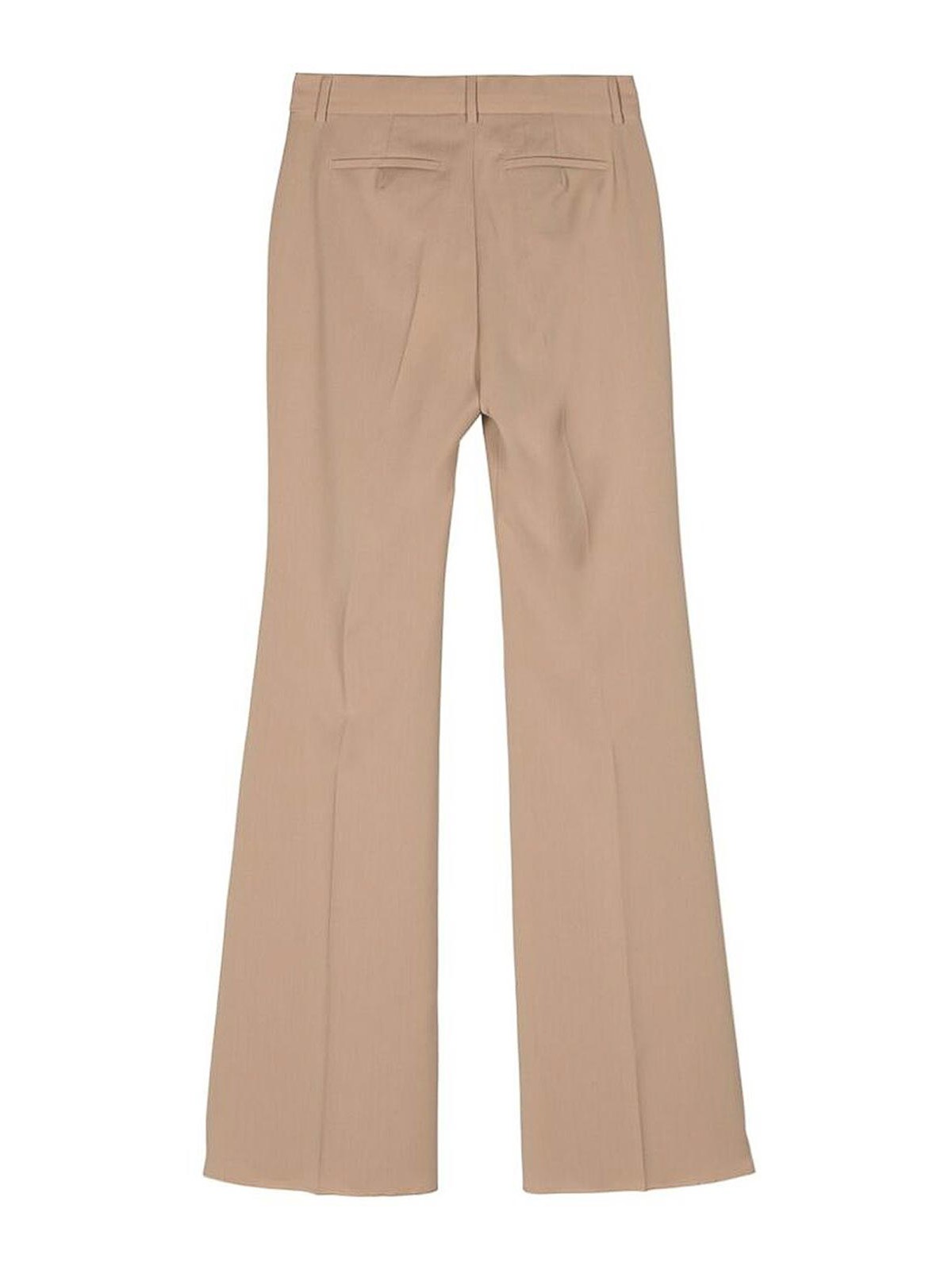 Shop Max Mara Pants In Beige