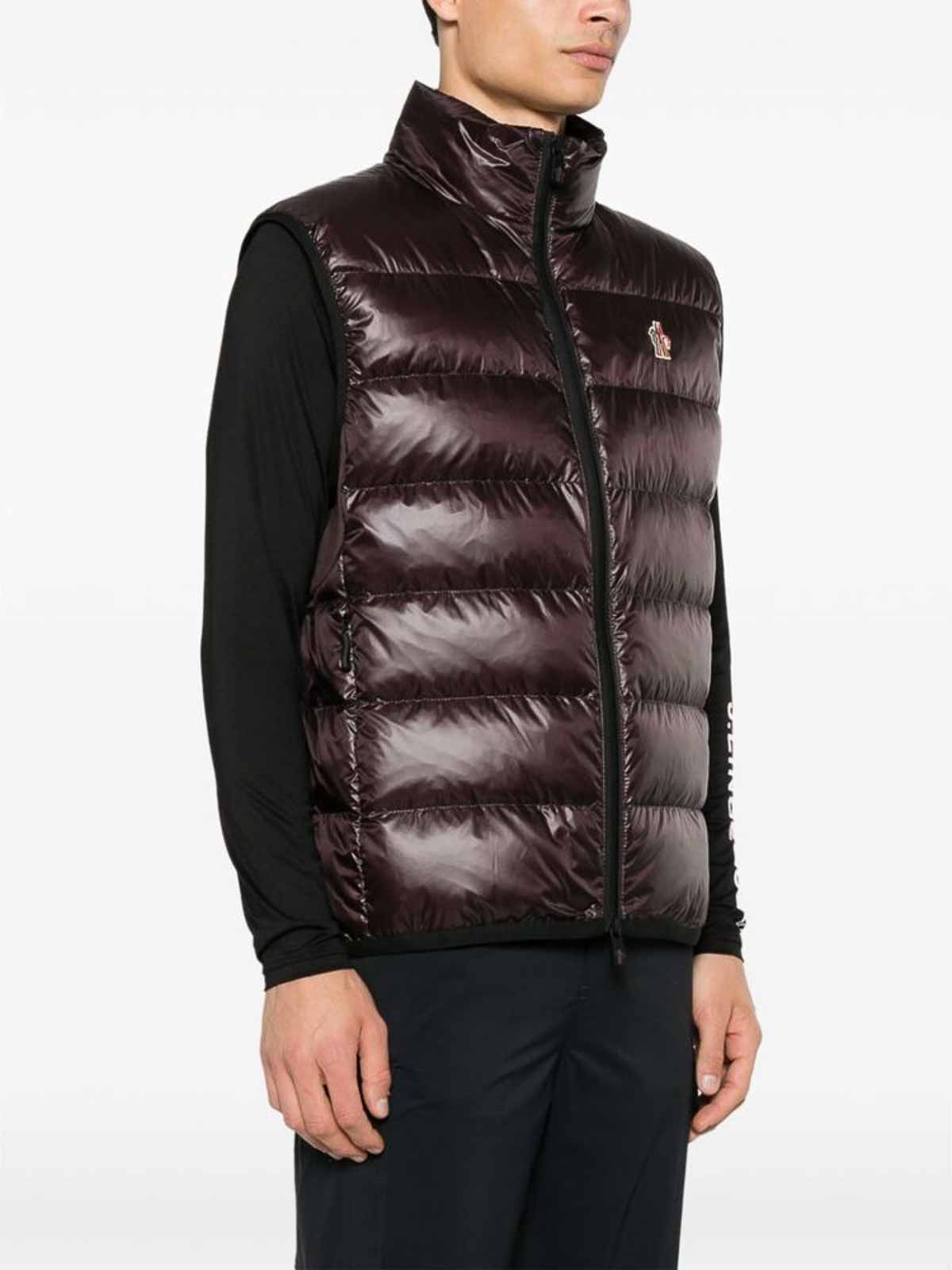 Shop Moncler Jacket In Purple