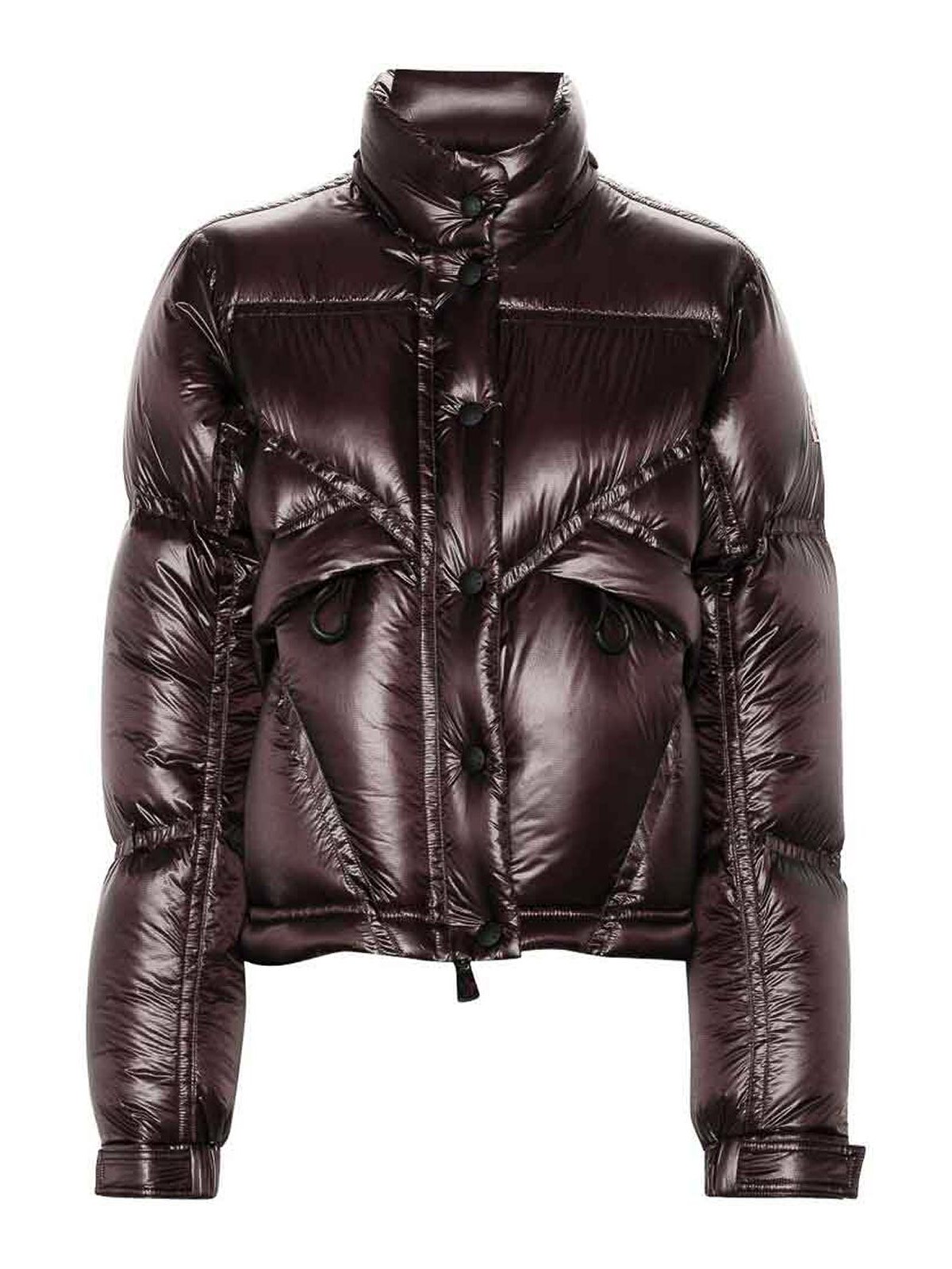 Shop Moncler Abrigo Alcochado - Marrón In Brown