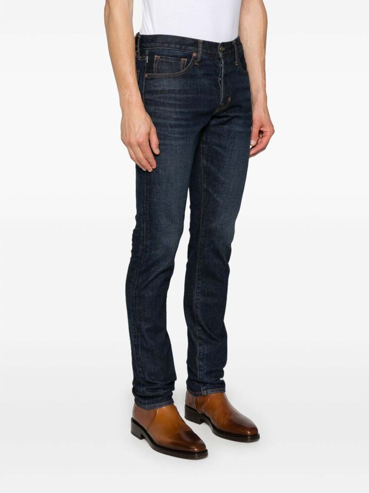 Shop Tom Ford Jeans In Azul