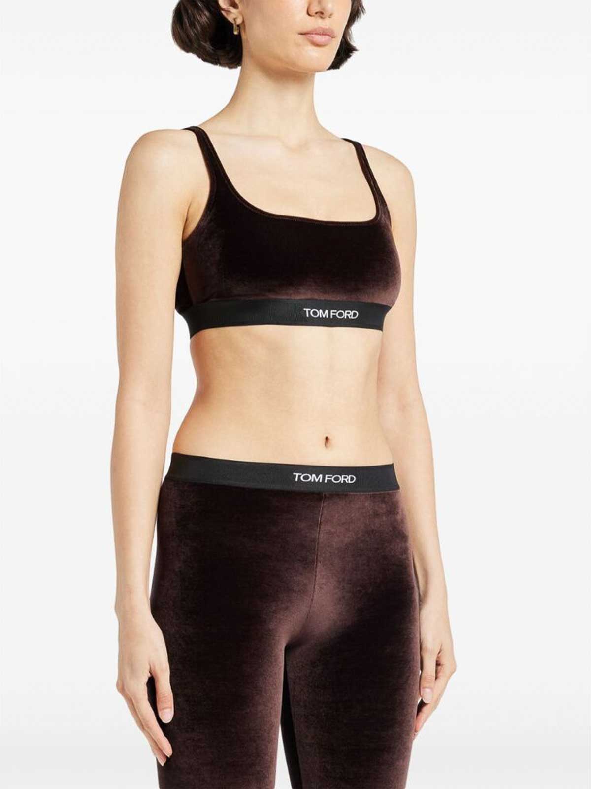 Shop Tom Ford Top In Brown