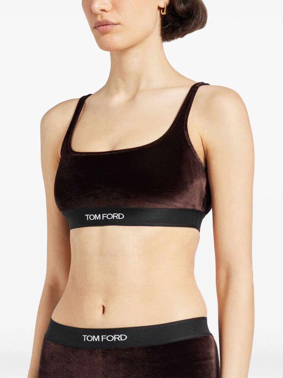 Shop Tom Ford Top In Brown