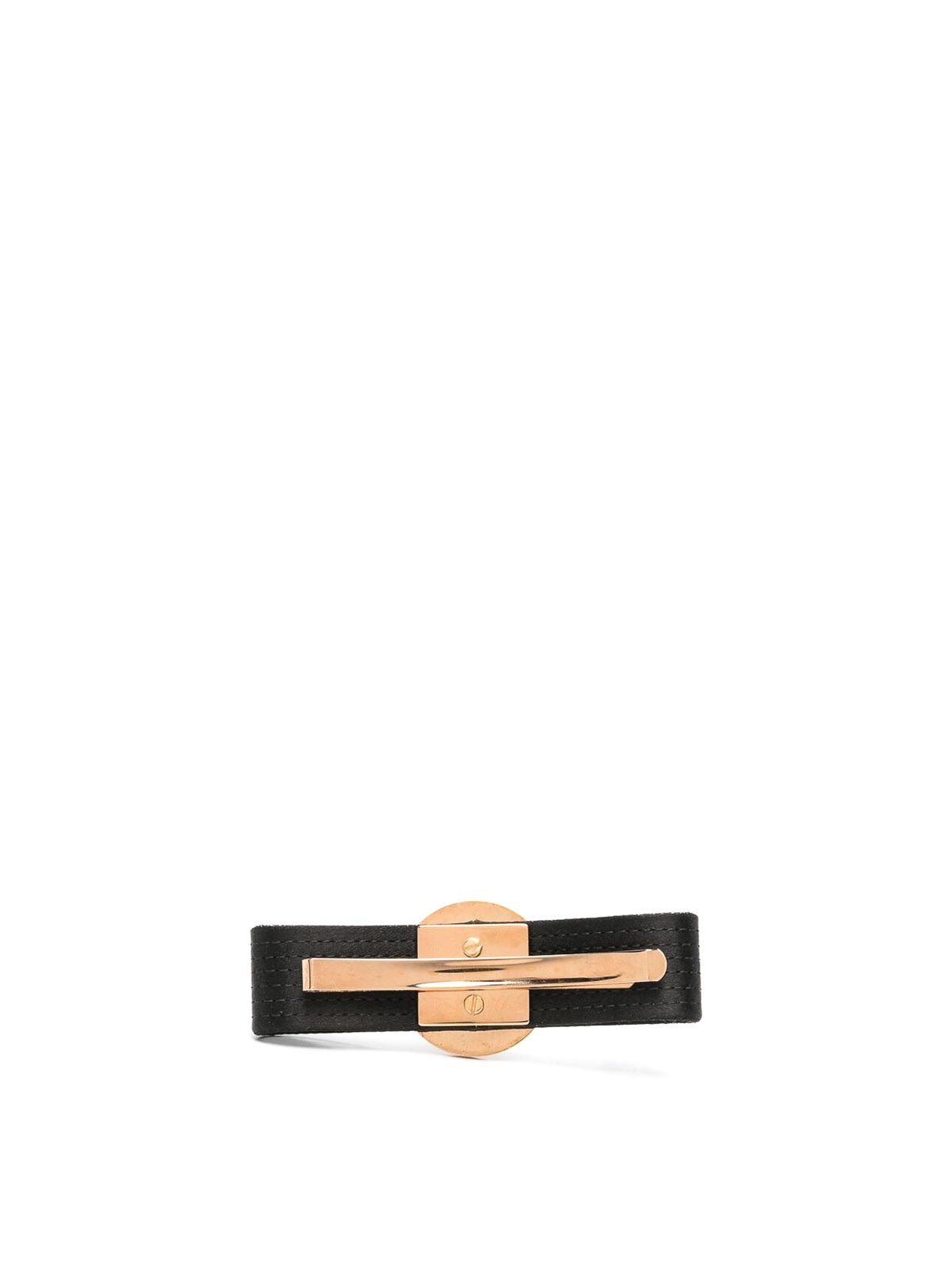 Shop Versace Hair Accessory In Black