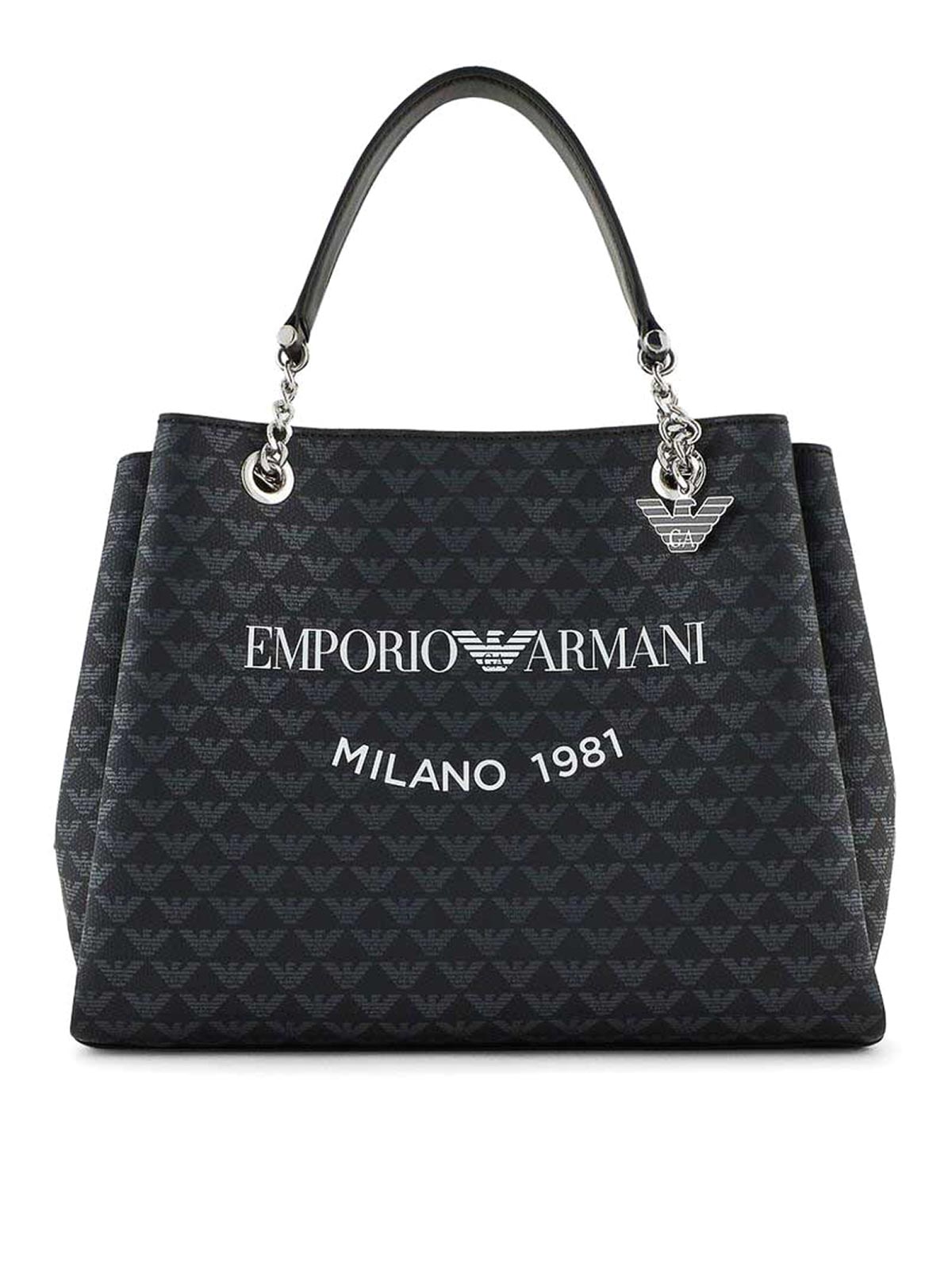 Shop Emporio Armani Bag In Black