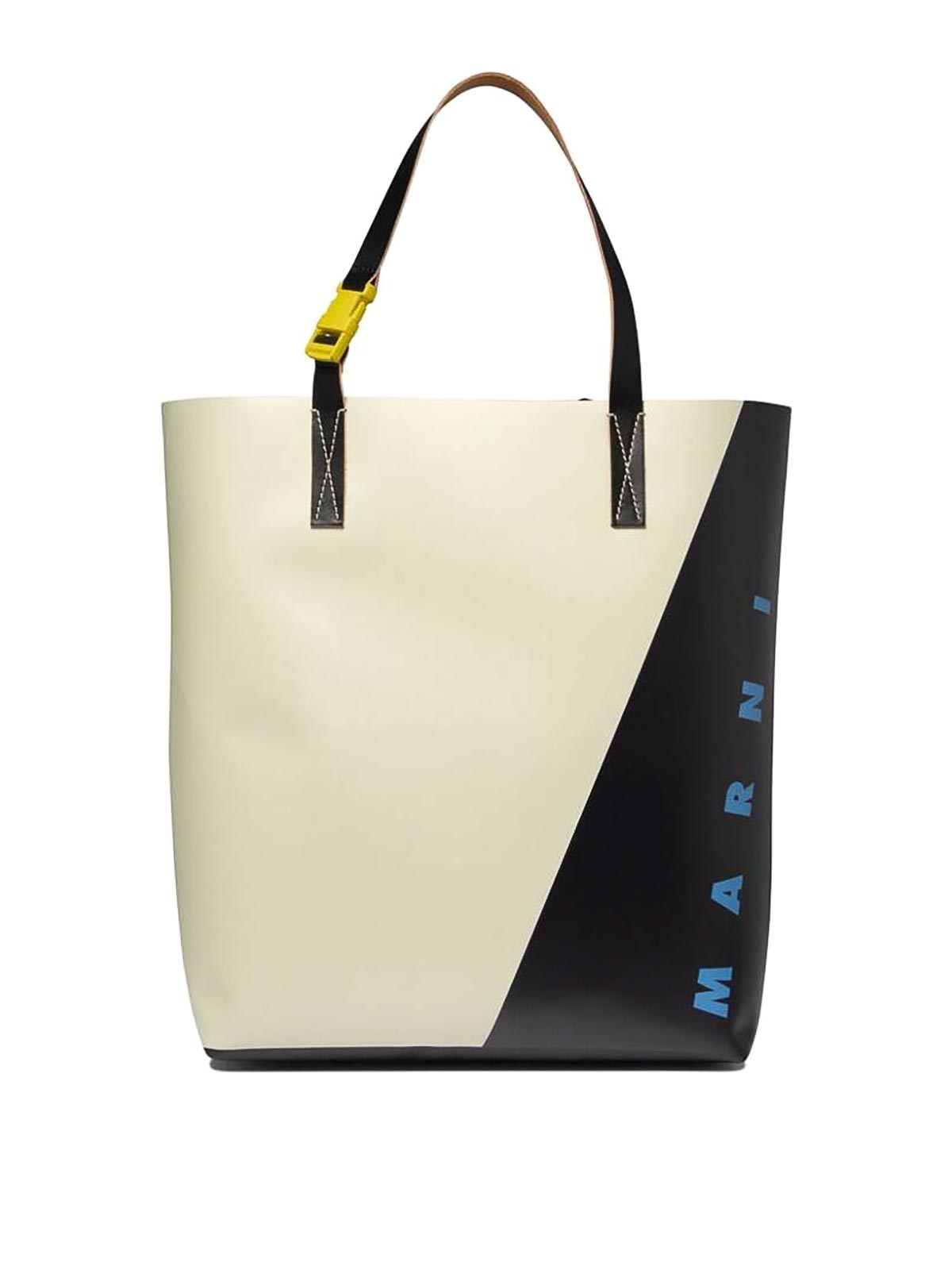 Shop Marni Bum Bag In White