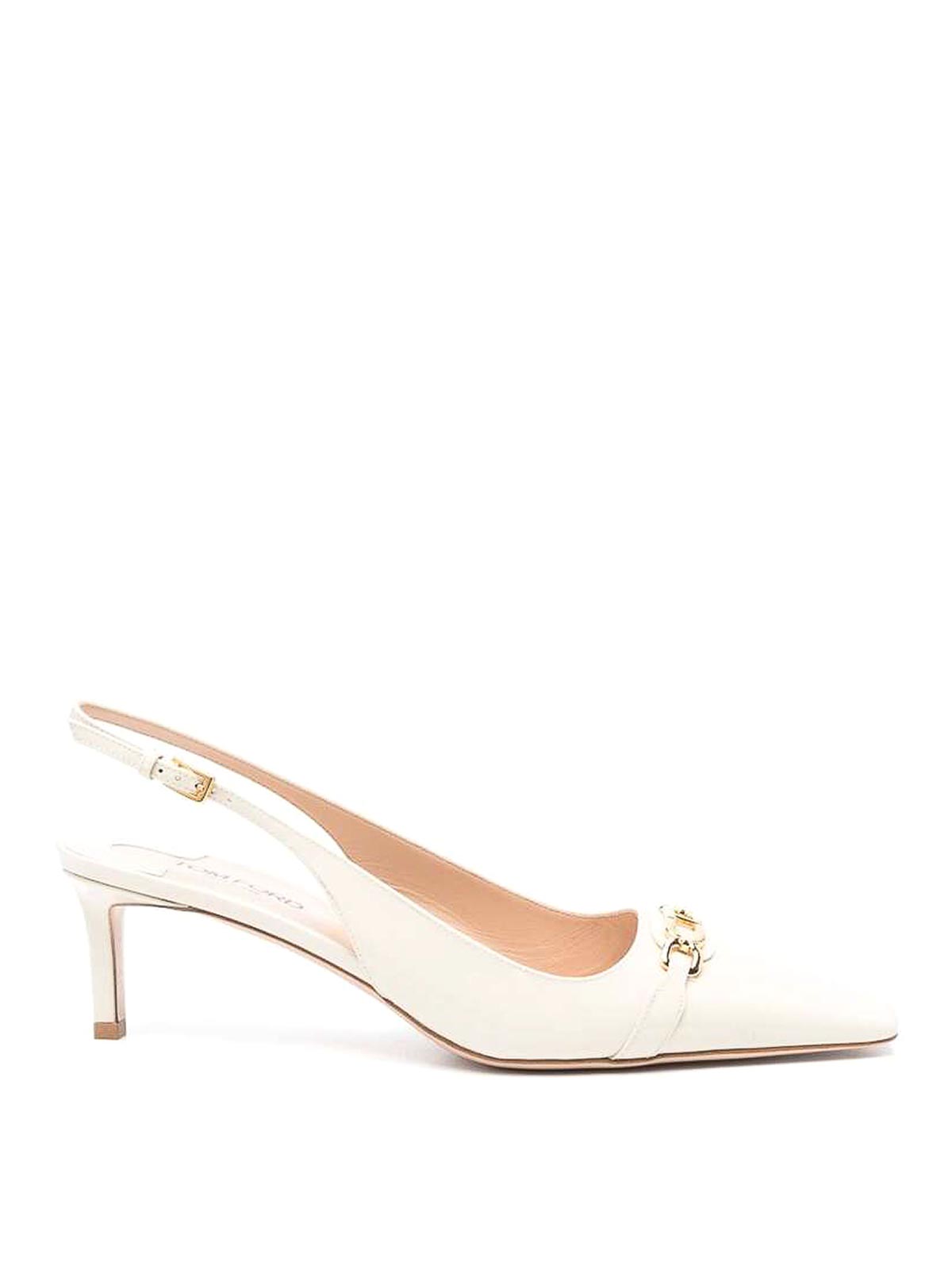 Shop Tom Ford Sandals In White