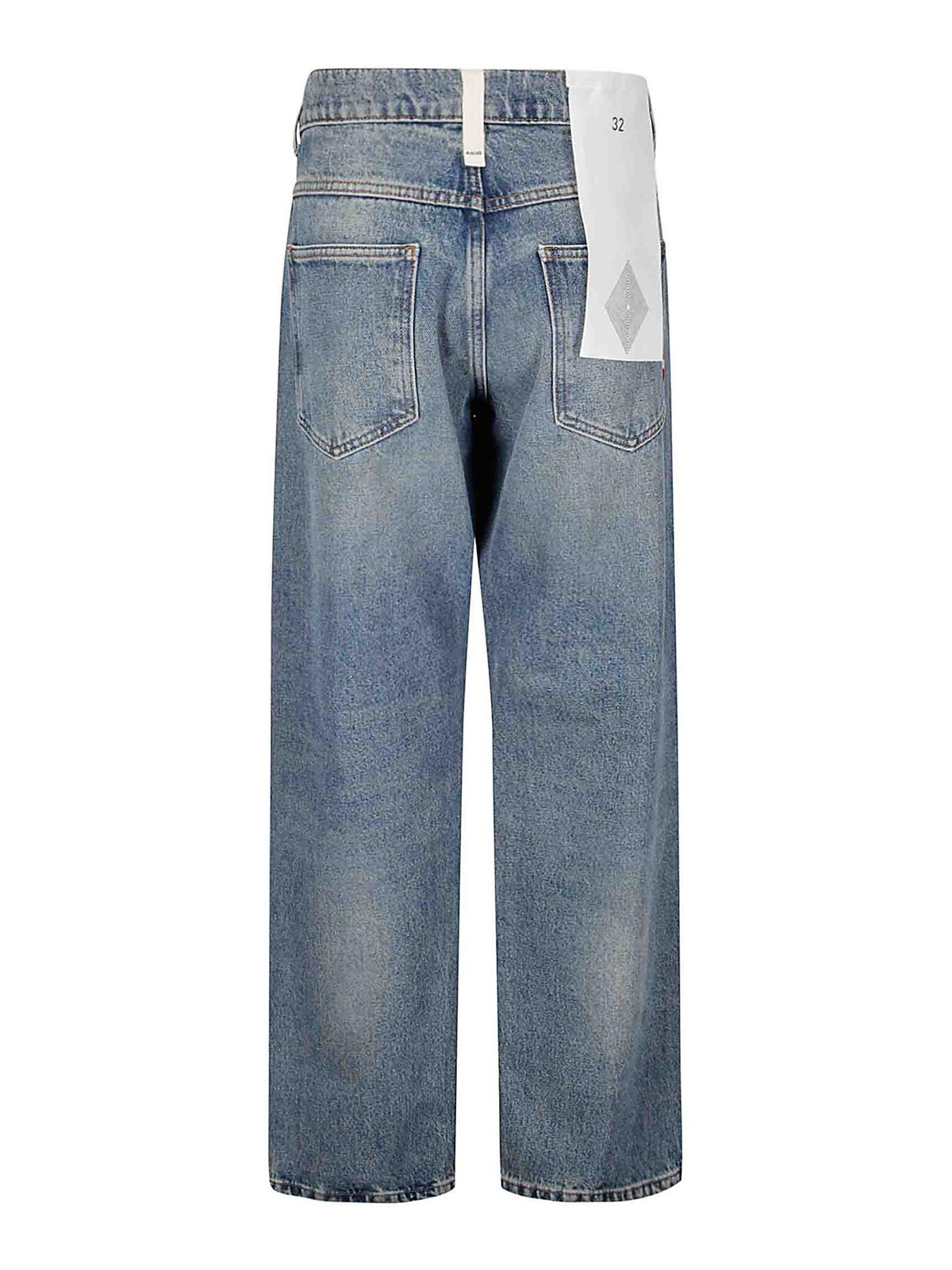 Shop Amish James Real Weared In Dark Wash