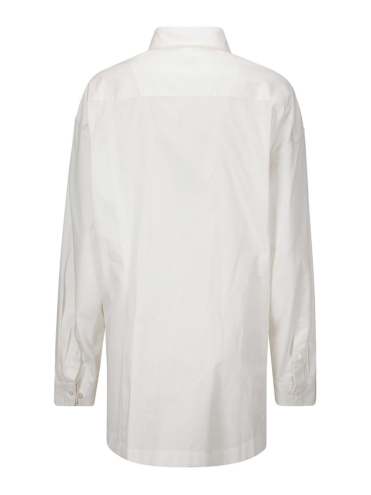 Shop Dries Van Noten Cotton Shirt In Cream