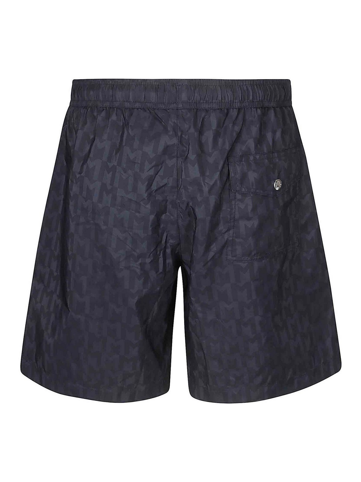 Shop Moncler Swimmwear In Blue