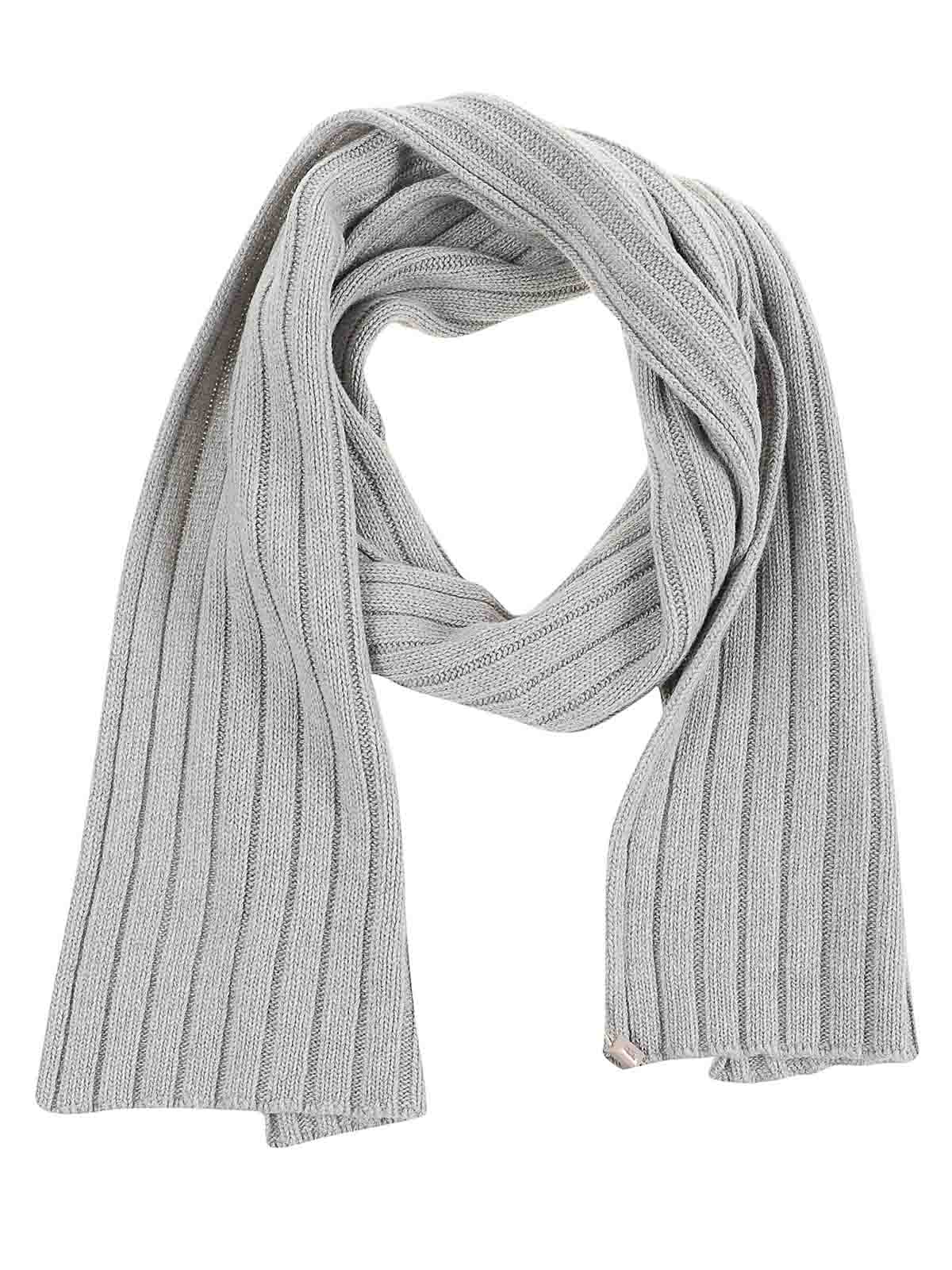 Shop Herno Wool Scarf In Light Pink