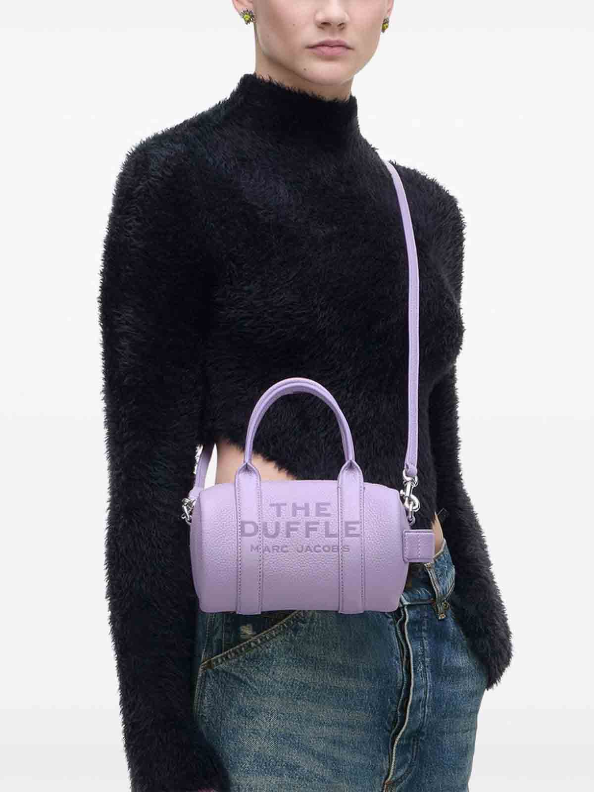 Shop Marc Jacobs The Duffle Mini Bag In Púrpura Claro