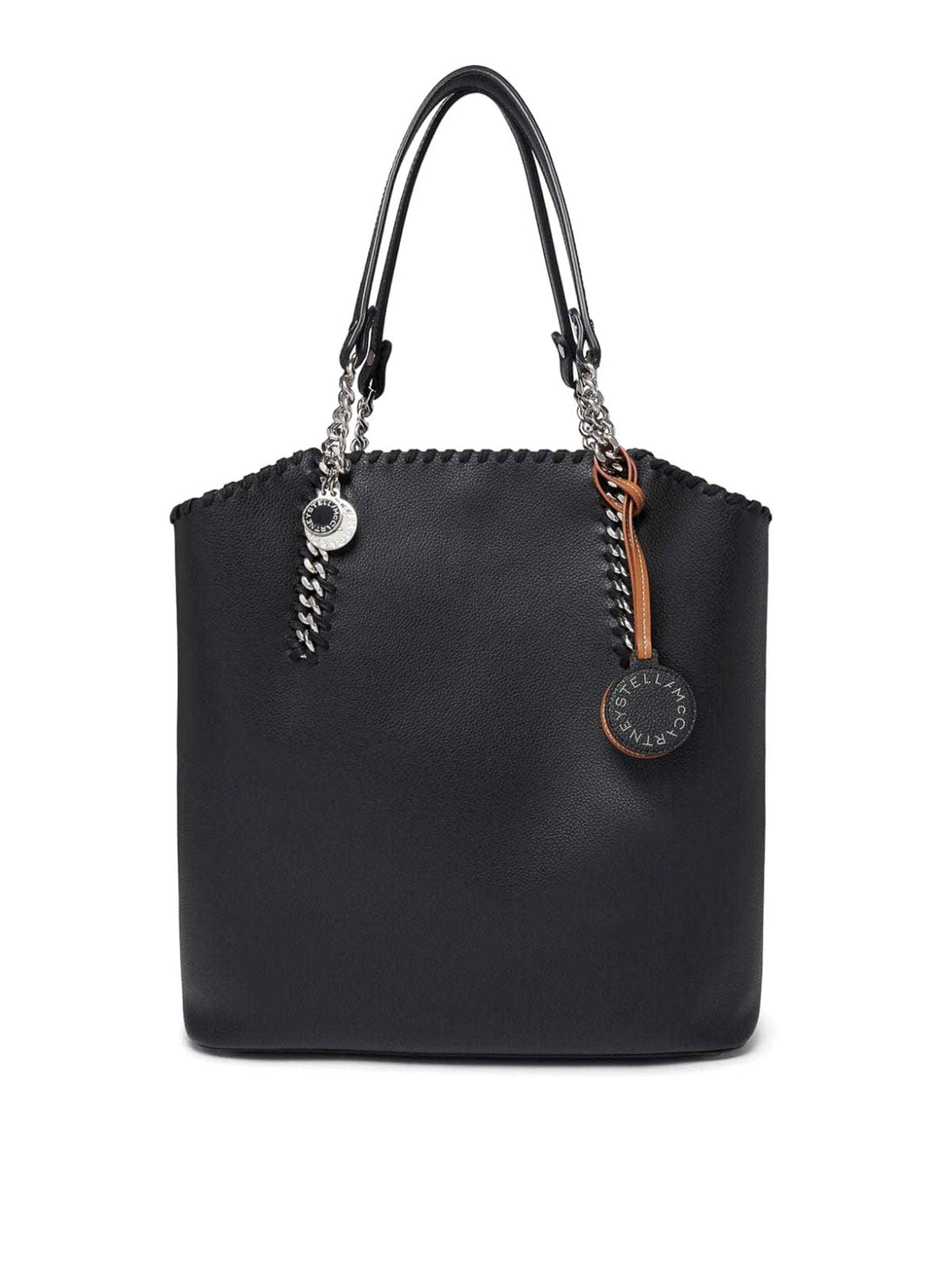 Shop Stella Mccartney Falabella Tote Bag In Negro