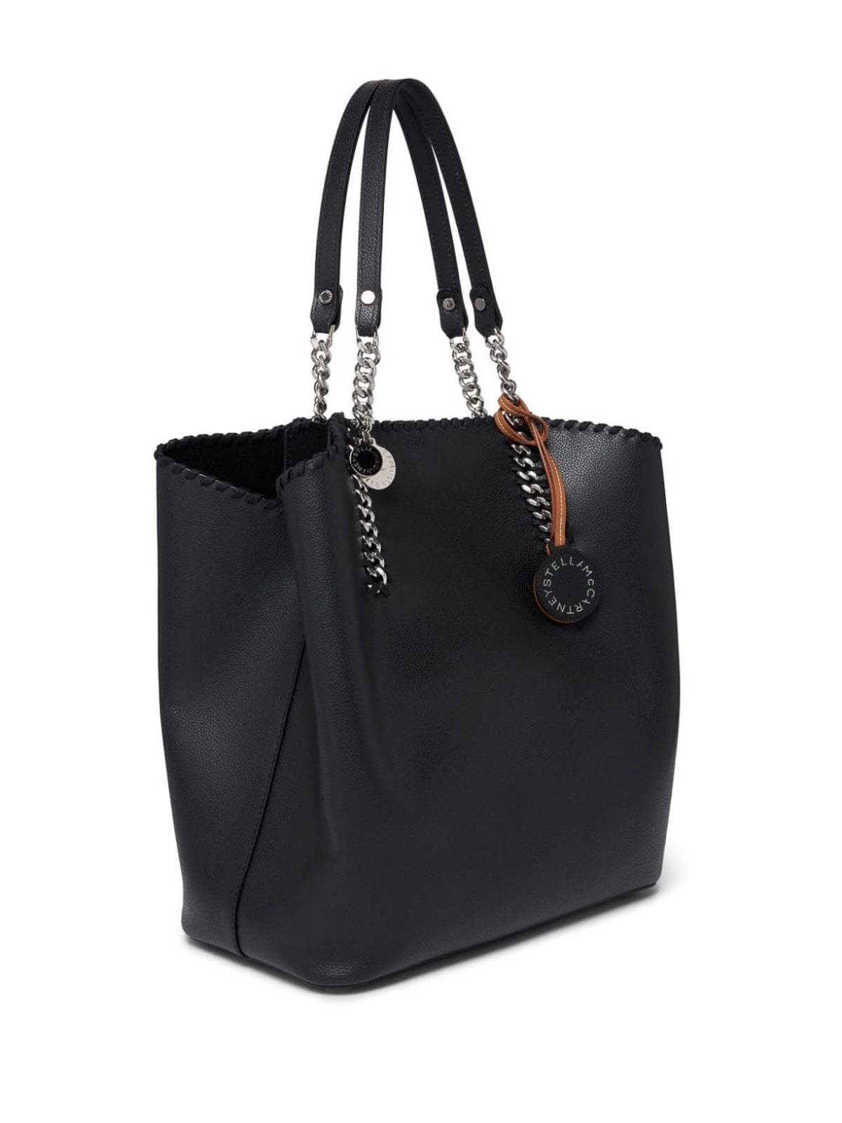 Shop Stella Mccartney Falabella Tote Bag In Negro