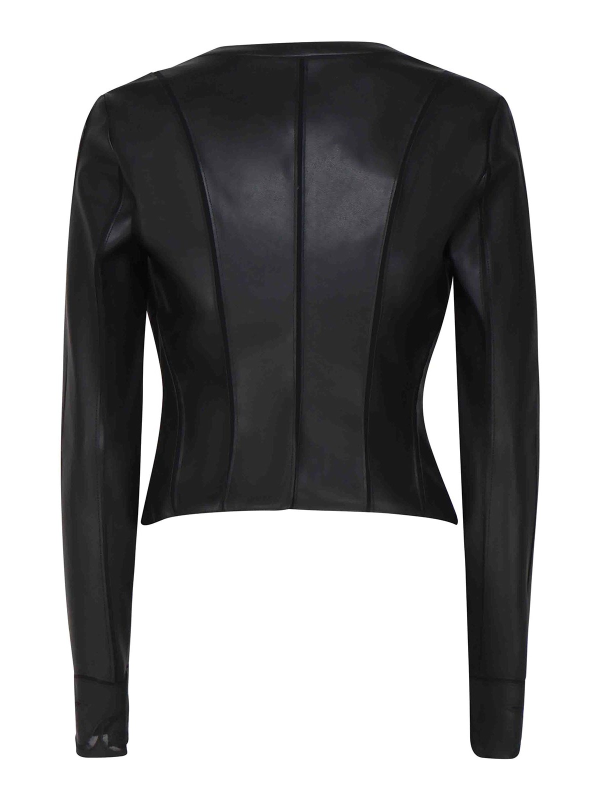 Shop Guess Slim-fit Biker Style Jacket In Negro