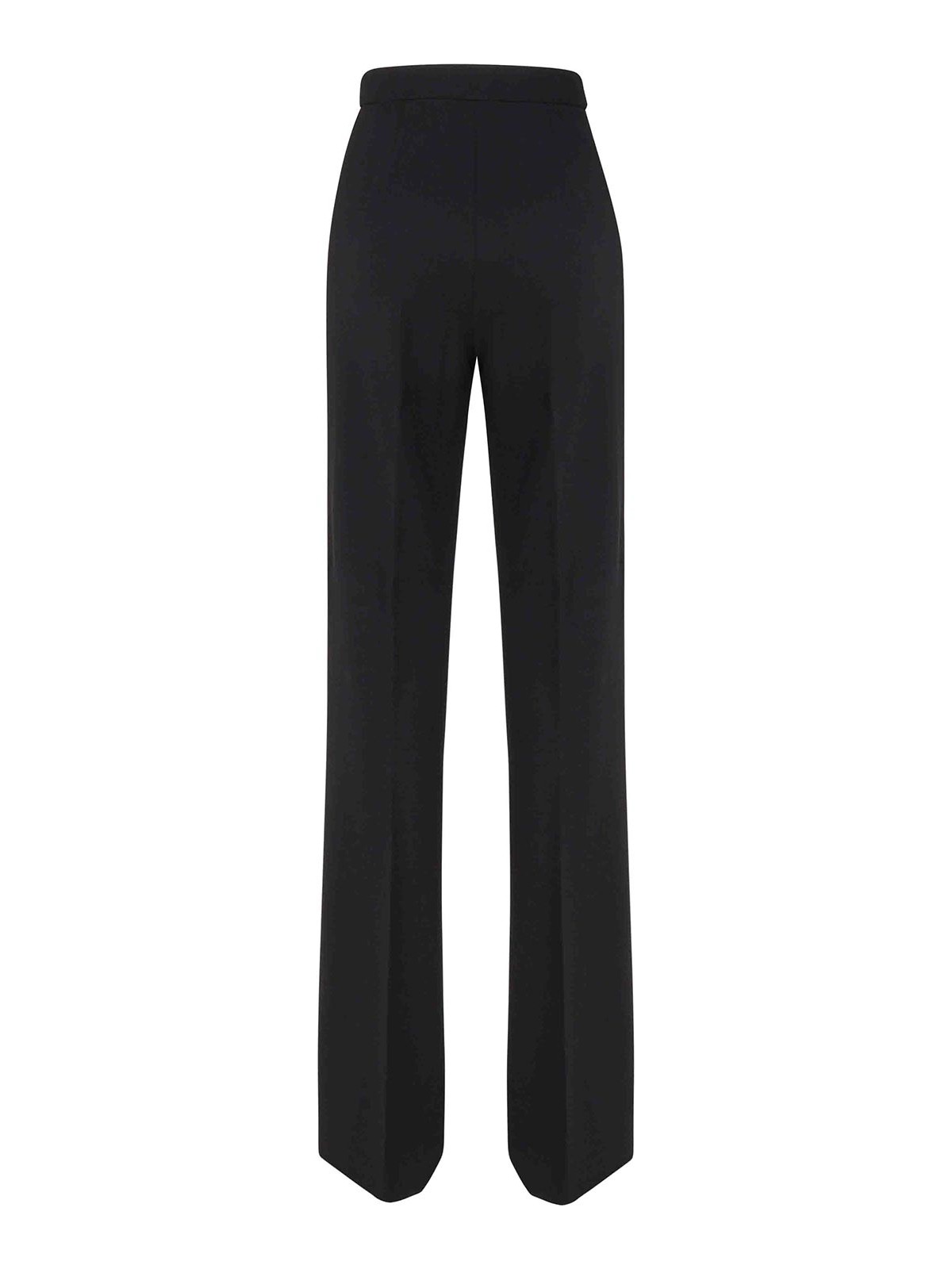 Shop Max Mara Norcia Jersey Pants In Negro