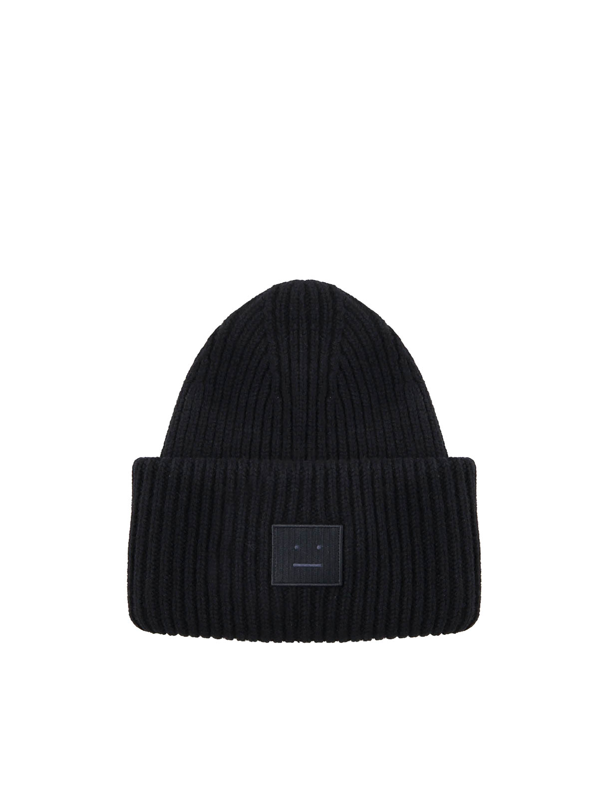 Shop Acne Studios Beanie In Wool In Negro