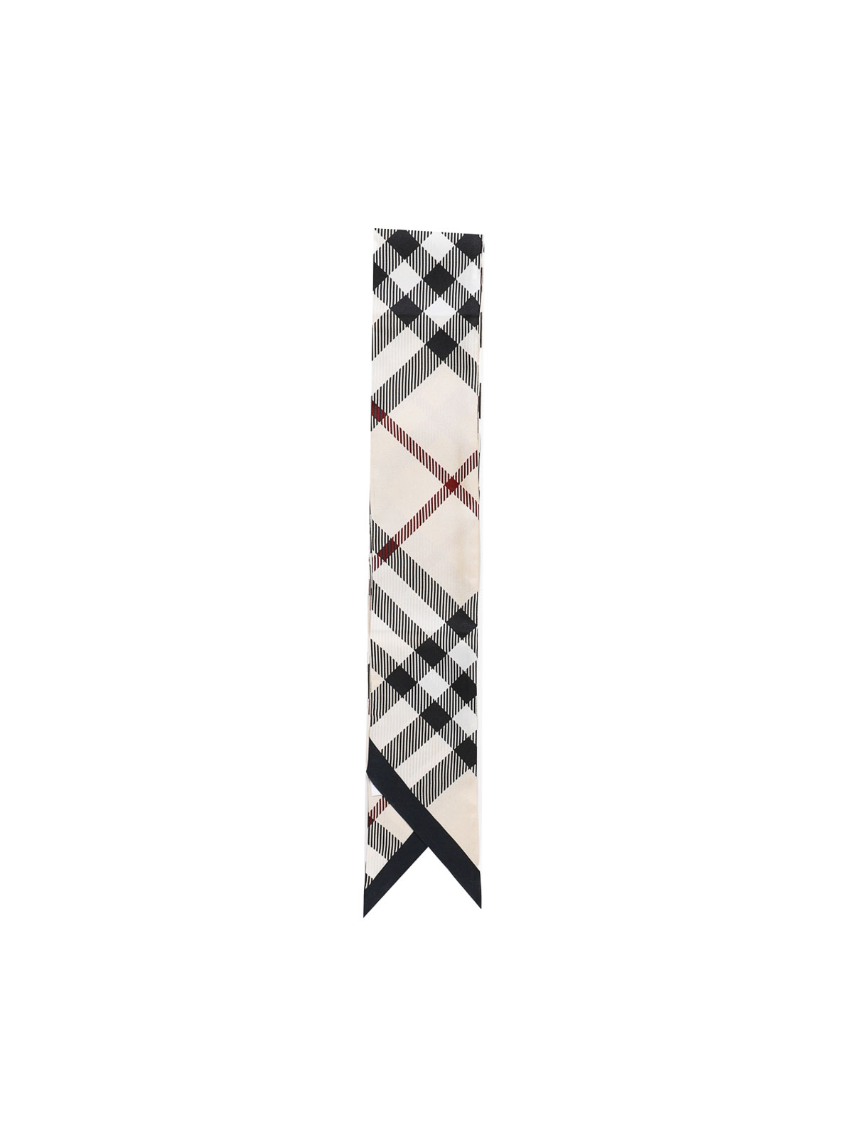 Shop Burberry Foulard Vintage Check In Beis