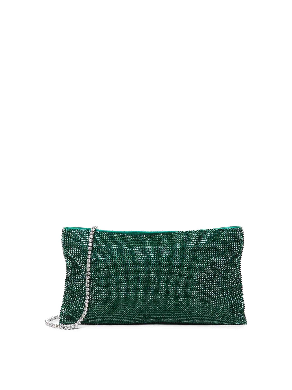 Shop Benedetta Bruzziches Pochette Your Best Friend La Petite In Verde