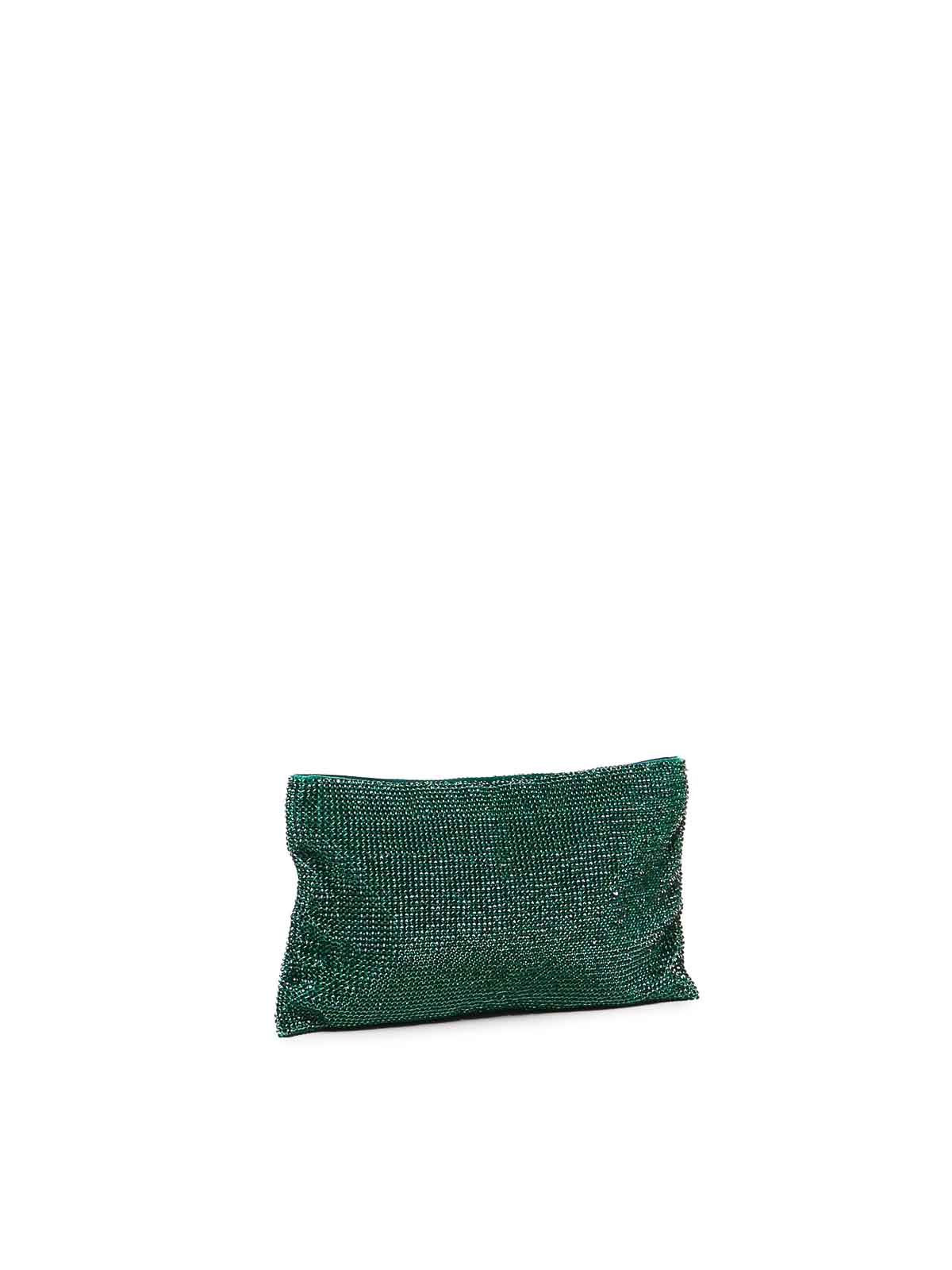 Shop Benedetta Bruzziches Pochette Your Best Friend La Petite In Verde