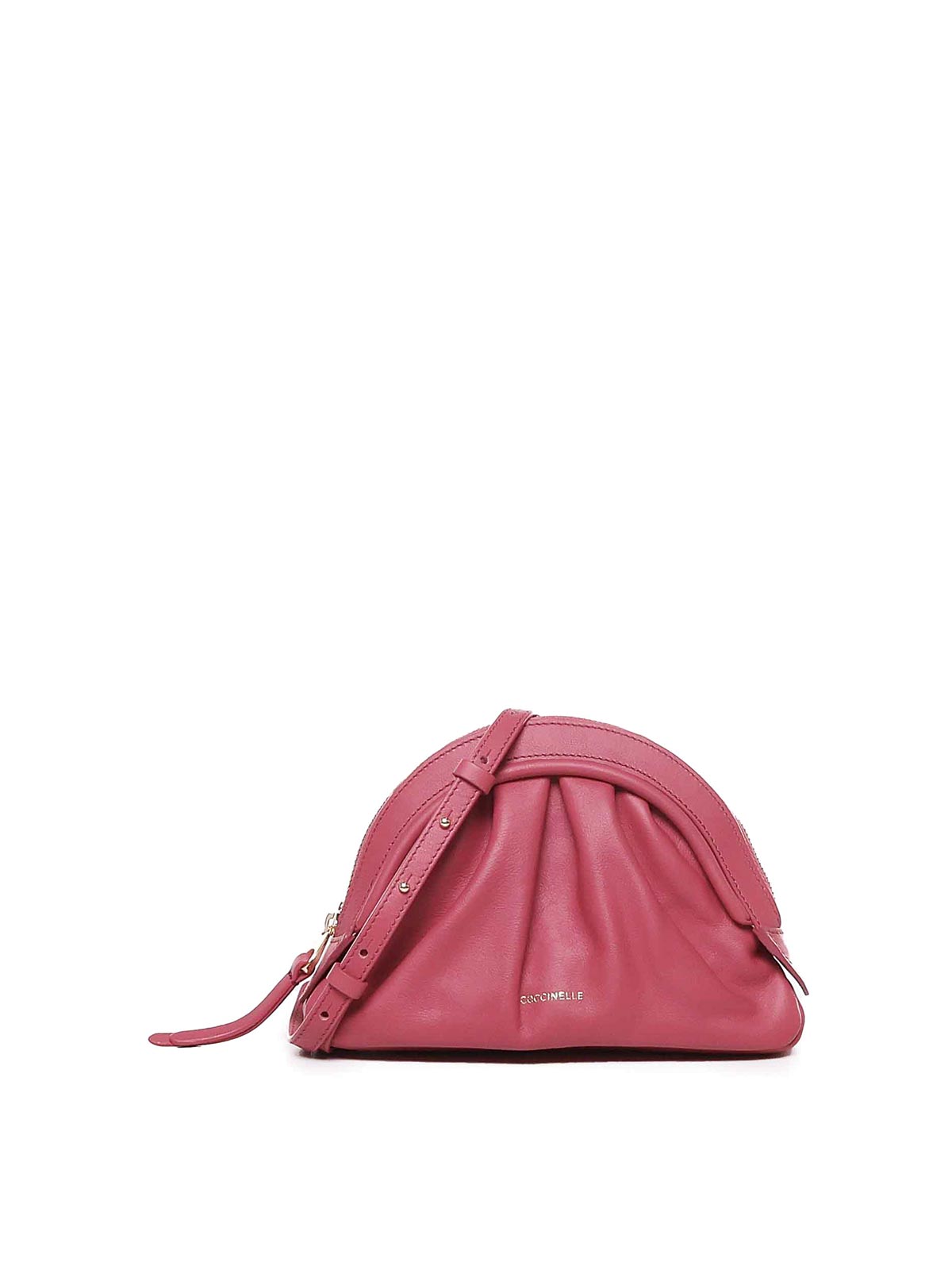 Shop Coccinelle Cheek Clutch In Rosado