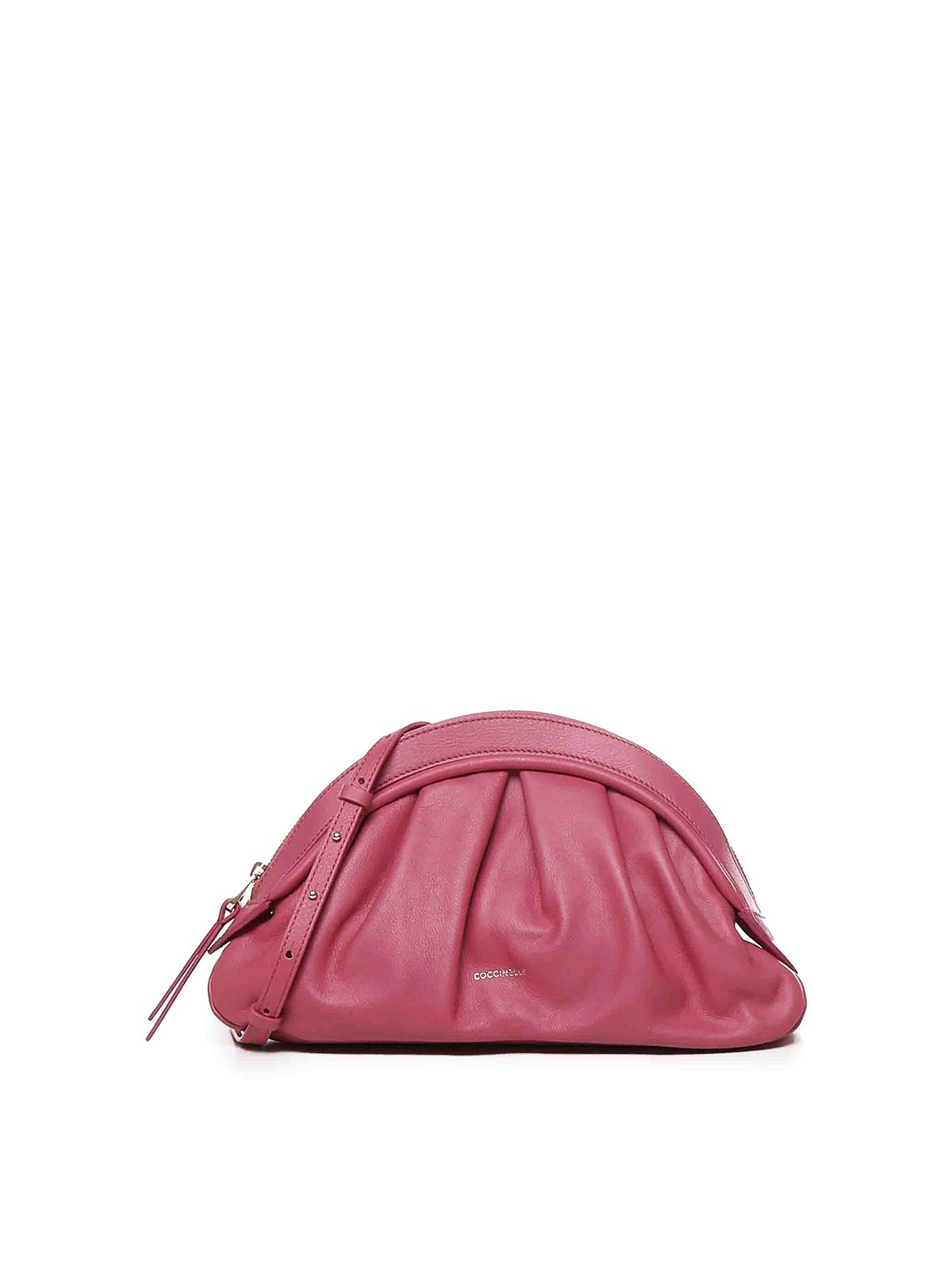 Shop Coccinelle Cheek Clutch In Rosado