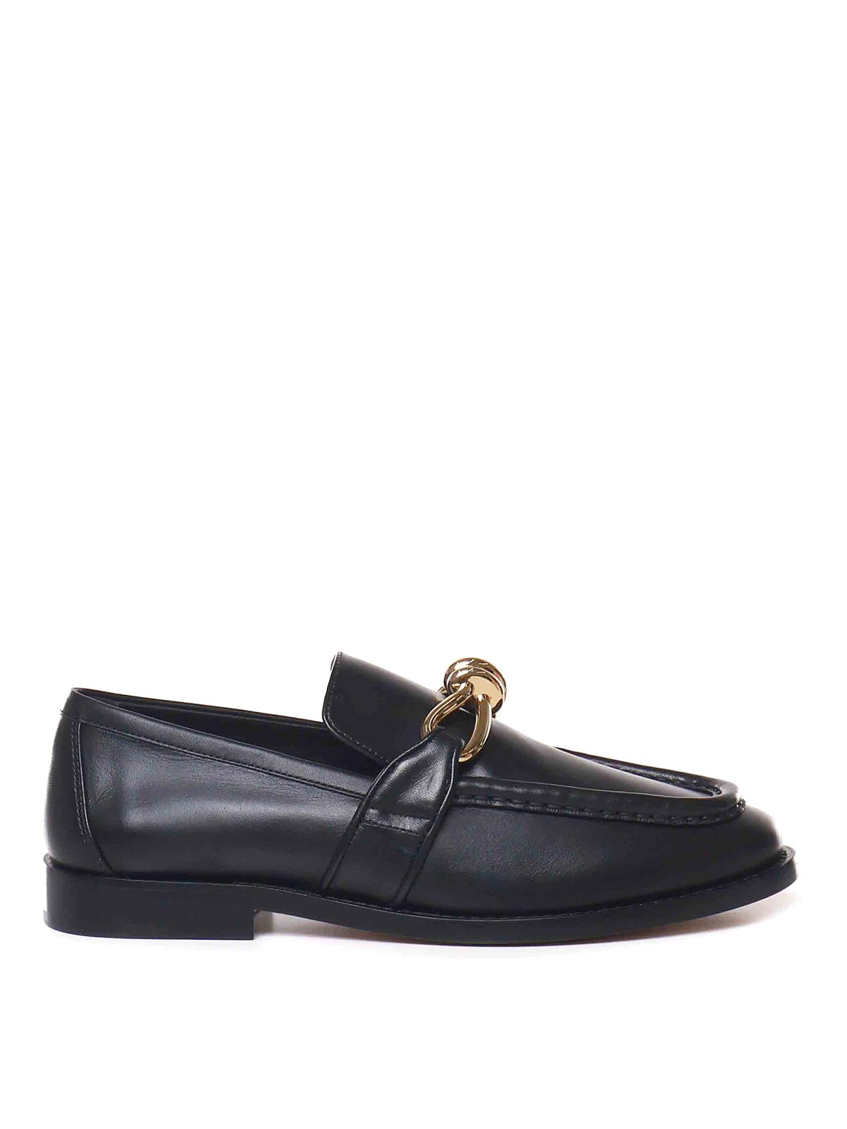 Shop Bottega Veneta Astaire Loafers In Negro