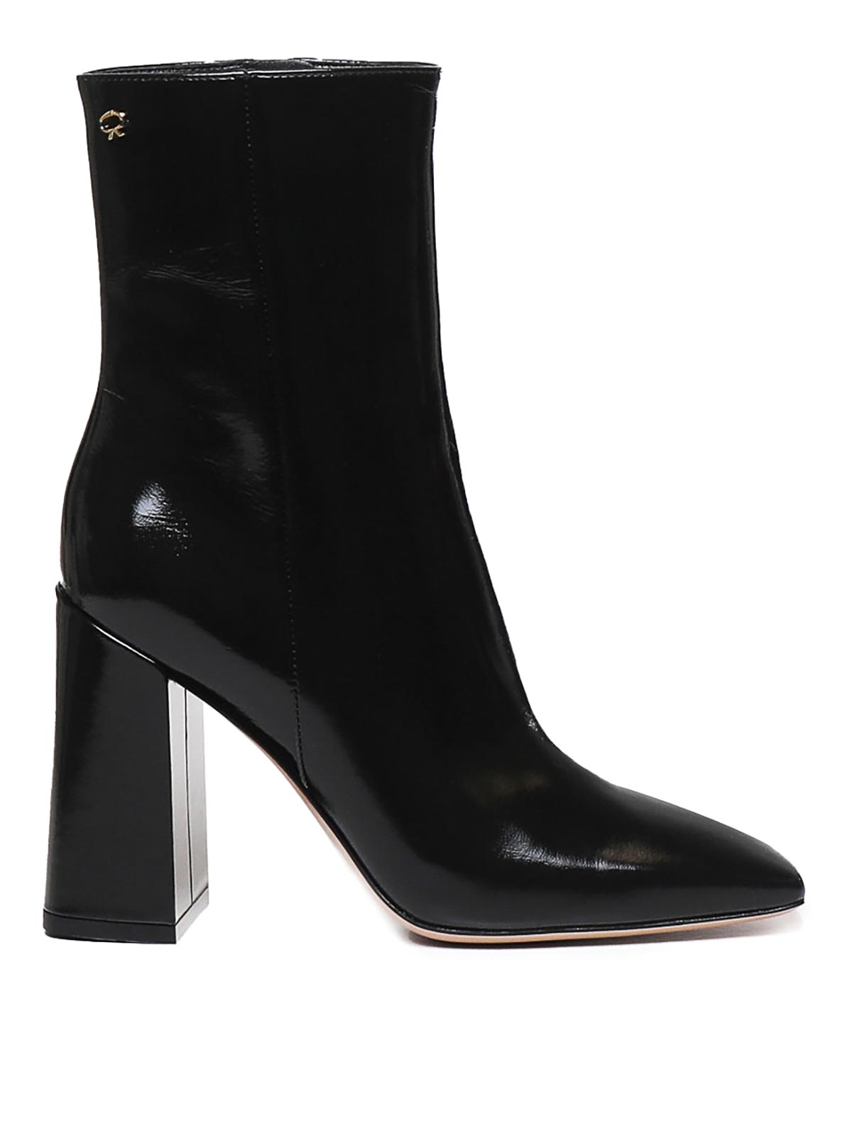 Shop Gianvito Rossi Nuit Boots In Patent Leather In Negro