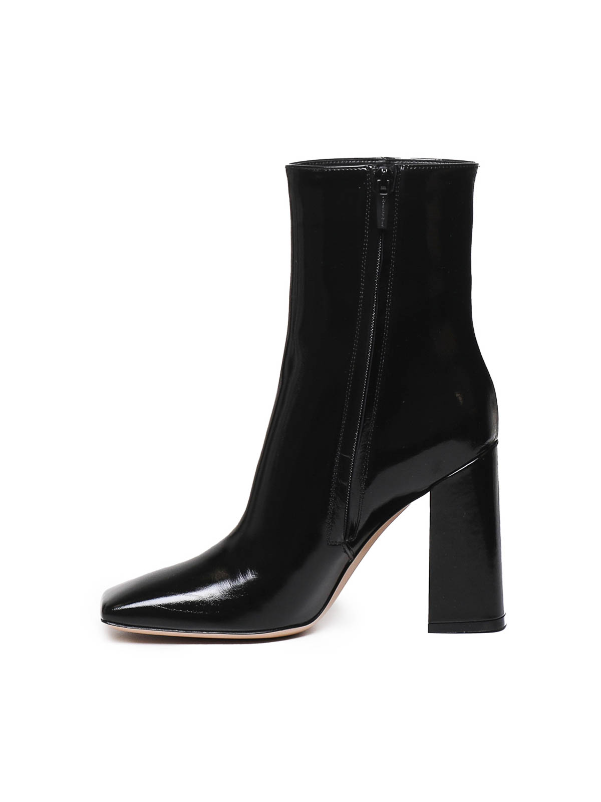 Shop Gianvito Rossi Nuit Boots In Patent Leather In Negro