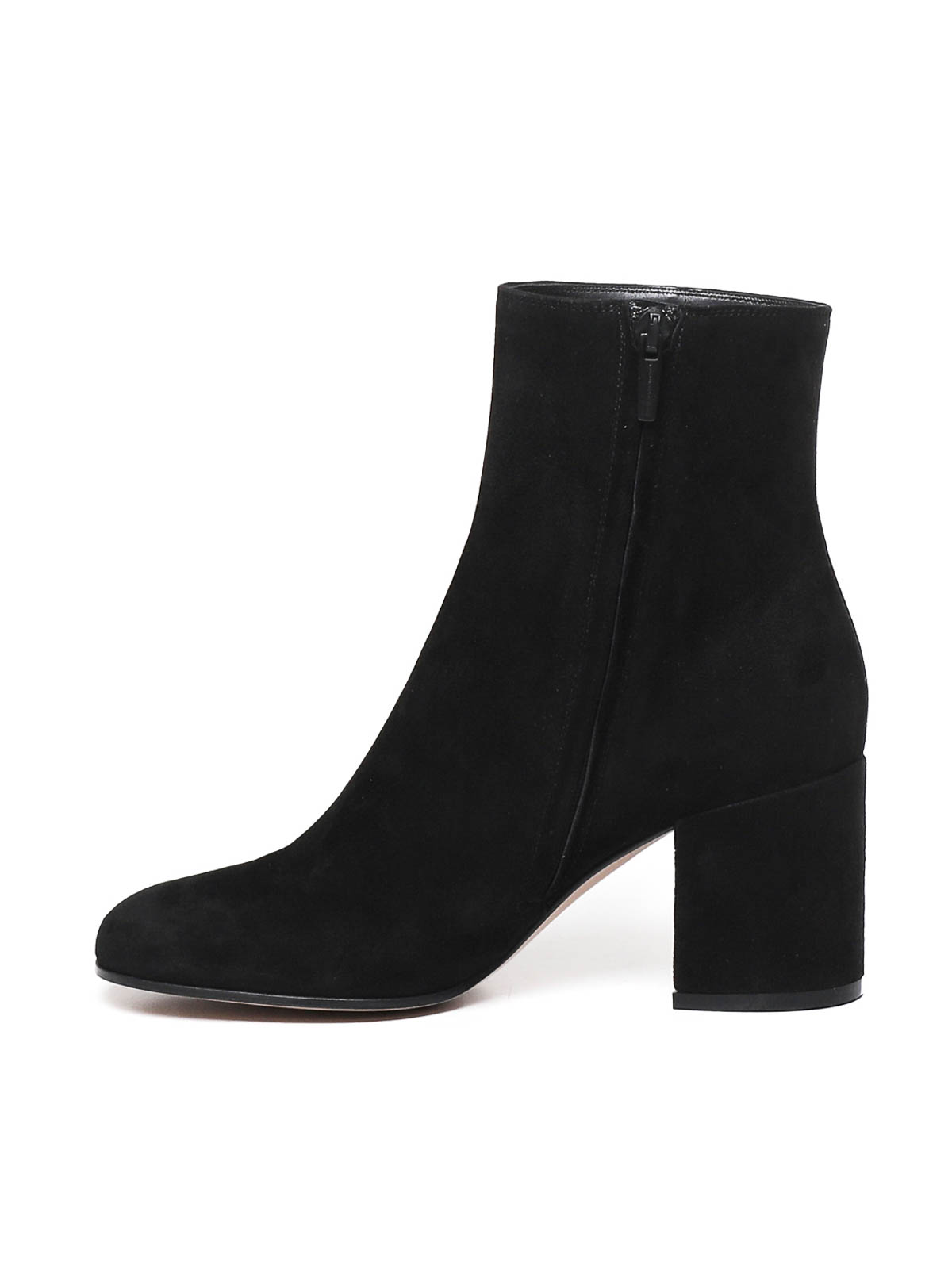 Shop Gianvito Rossi Joelle Suede Boots In Negro