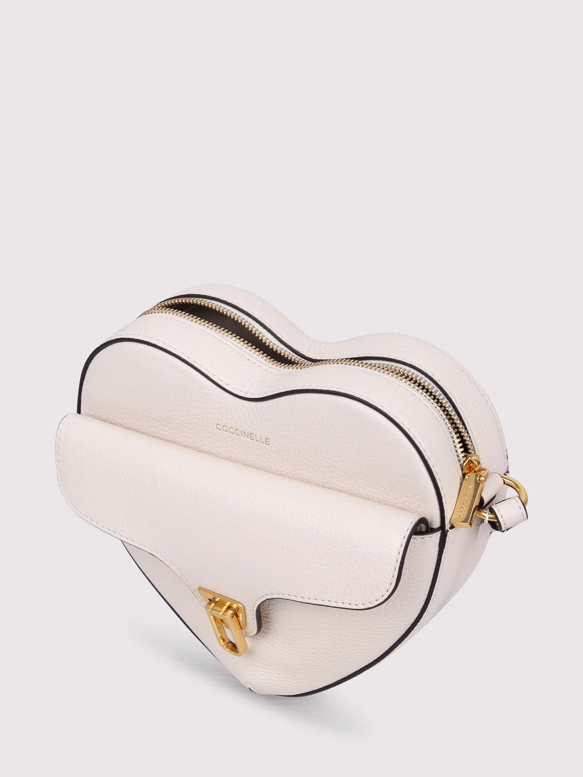 Coccinelle Beat Soft Mini Shoulder Bag White E1MF6550101N26 - Main Image