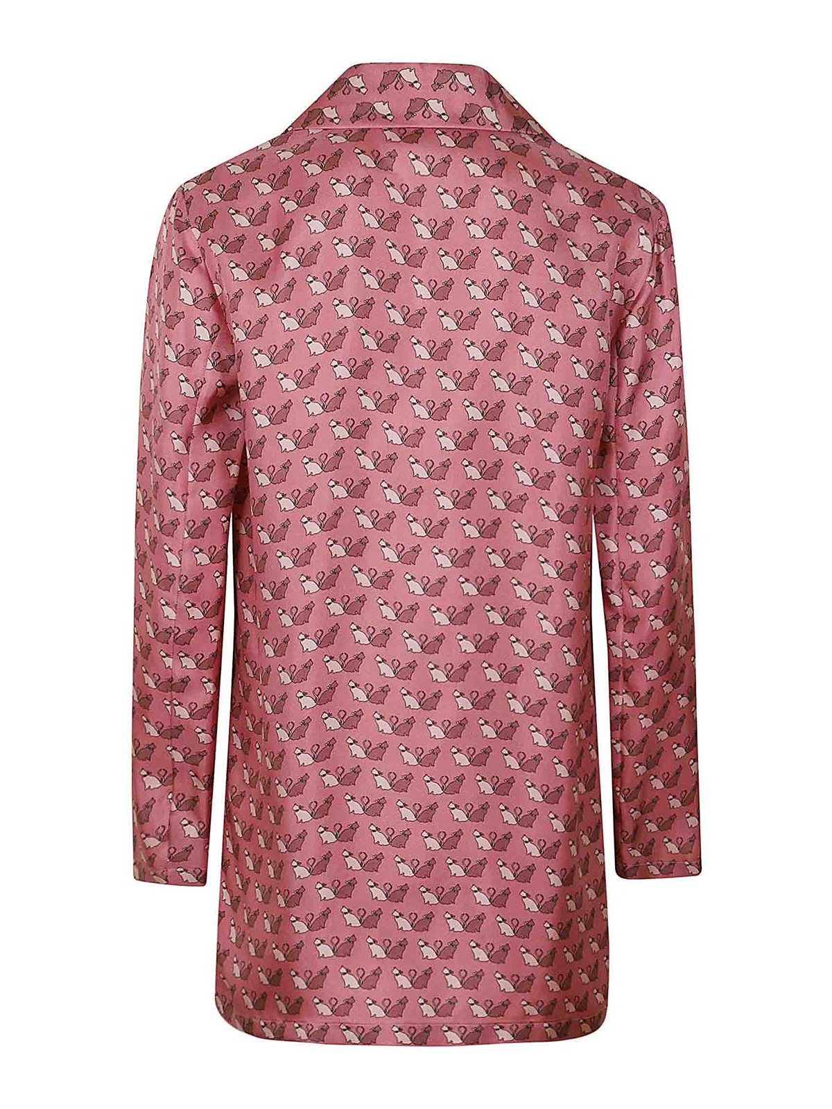 MAX MARA PATTERNED TWILL SHIRT 