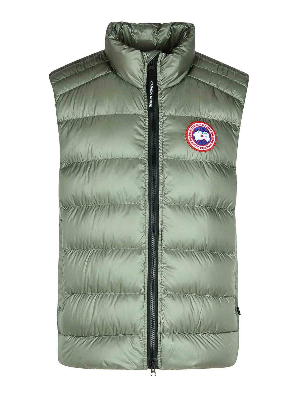 Shop Canada Goose Crofton Green Polyamide Vest