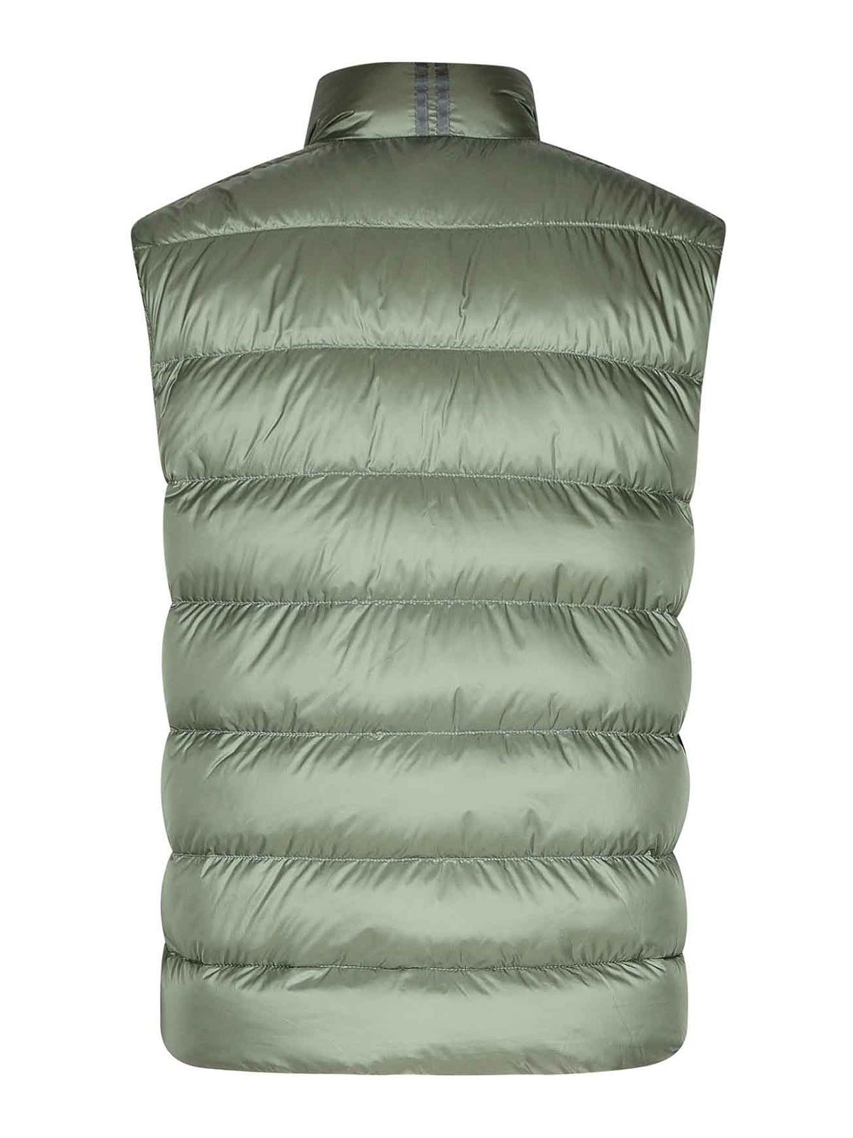 Shop Canada Goose Crofton Green Polyamide Vest