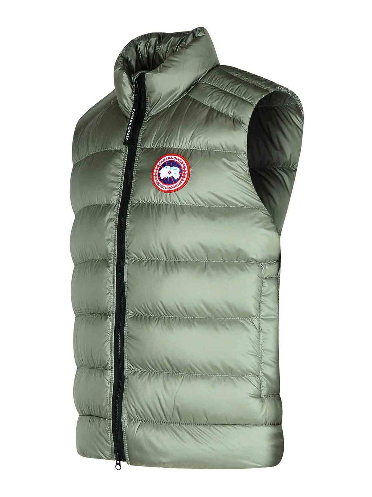 Shop Canada Goose Crofton Green Polyamide Vest