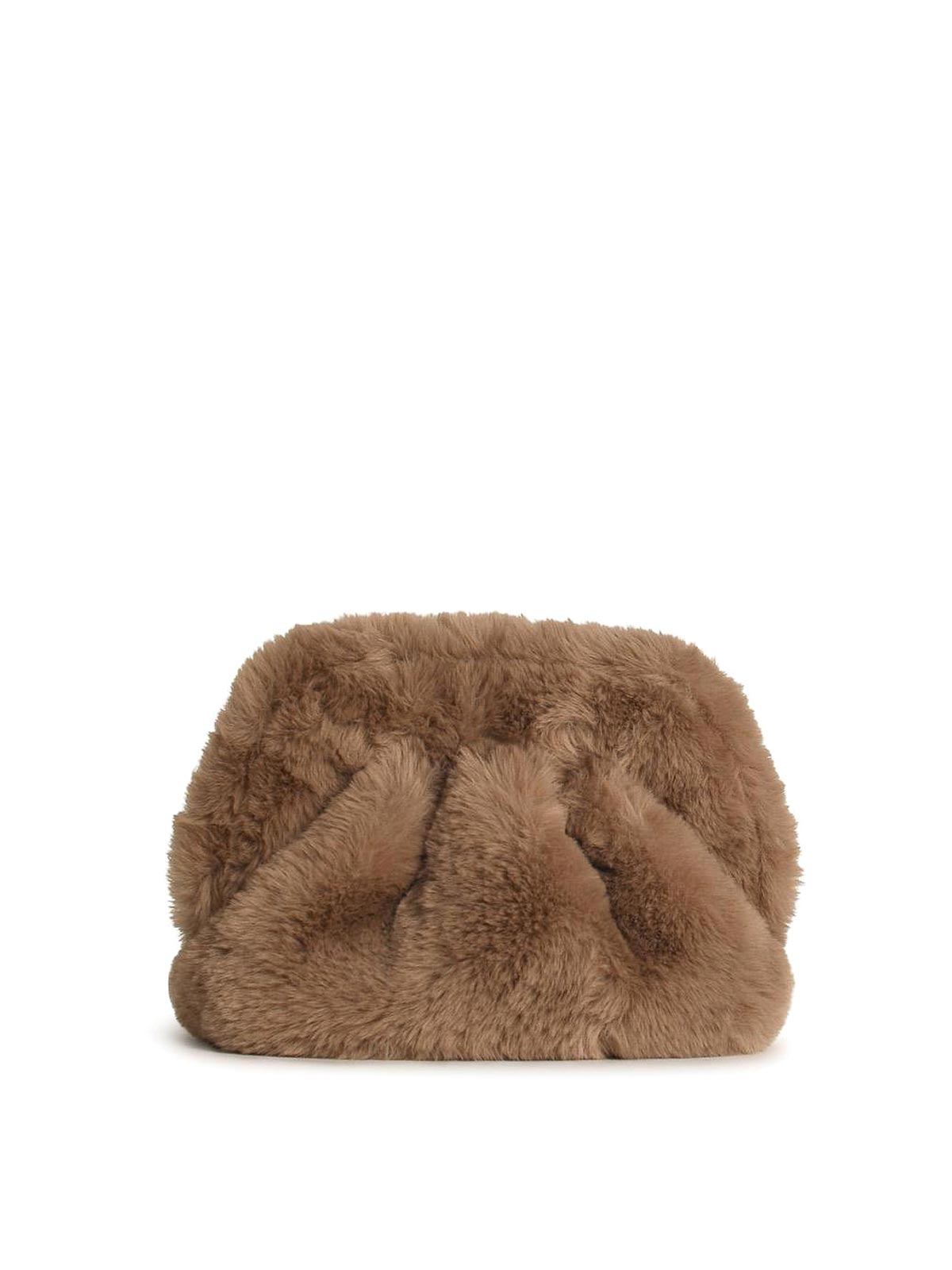 Shop Themoirè Gea Teddy Beige Sorona Bag