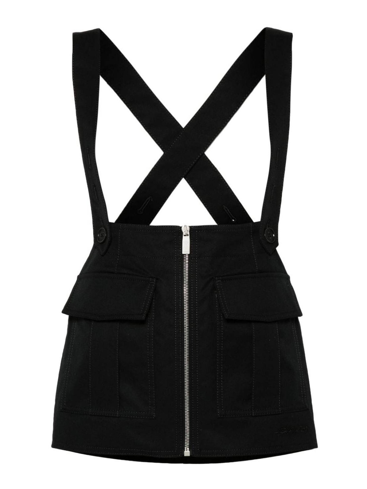 Shop Off-white Mini Skirt In Negro