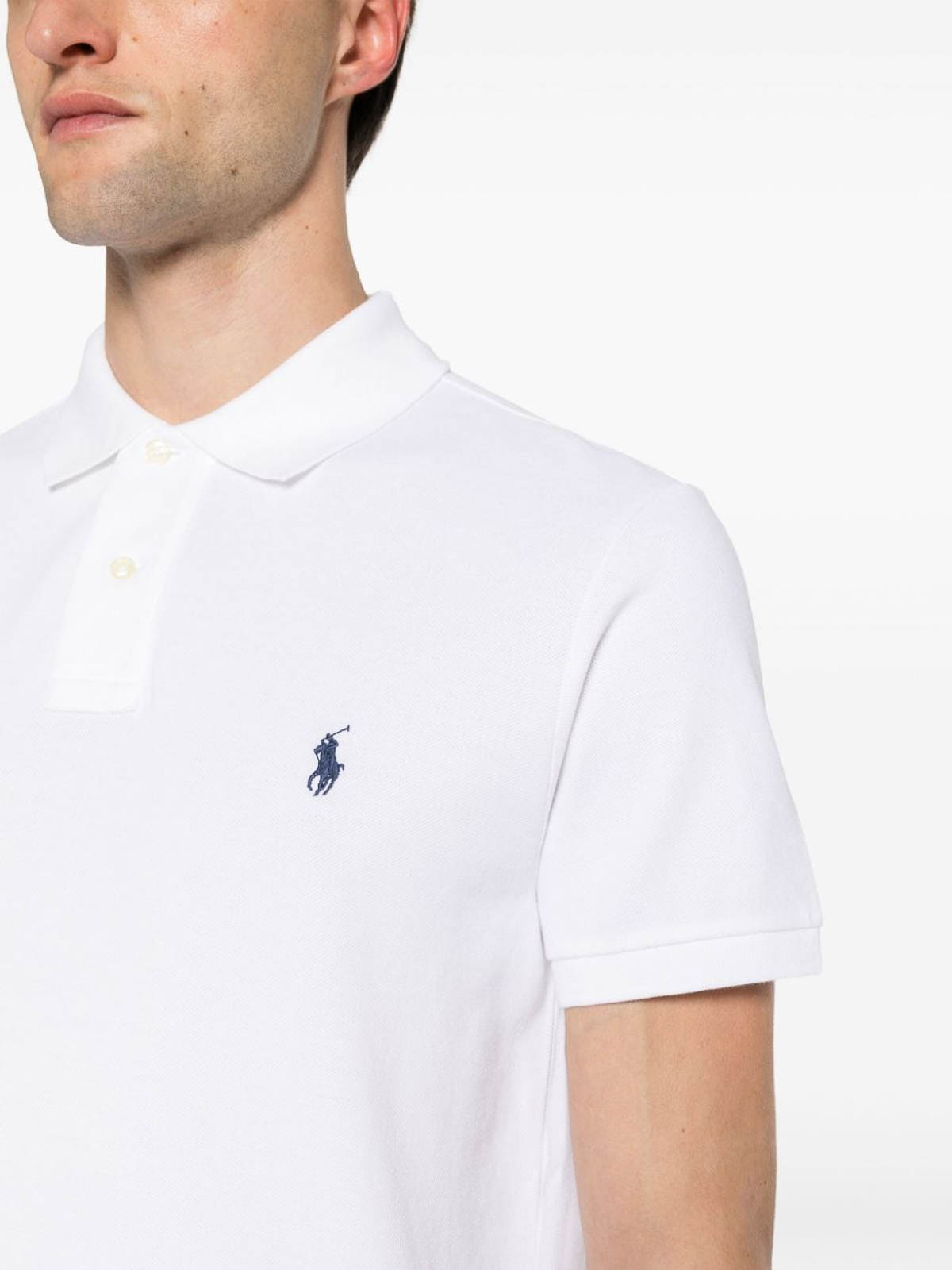 Shop Polo Ralph Lauren Polo In Blanco