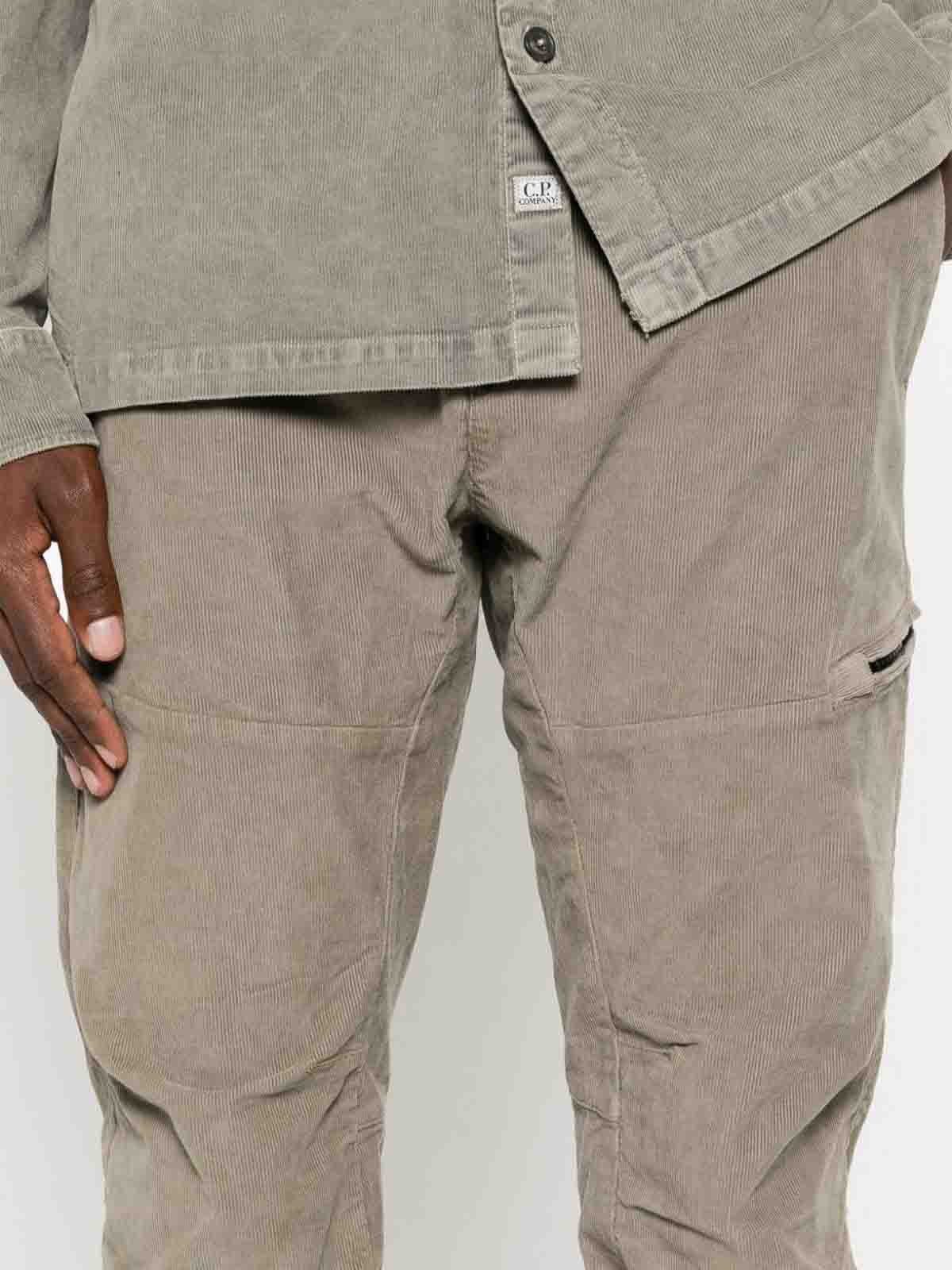 Shop C.p. Company Casual Pants In Verde