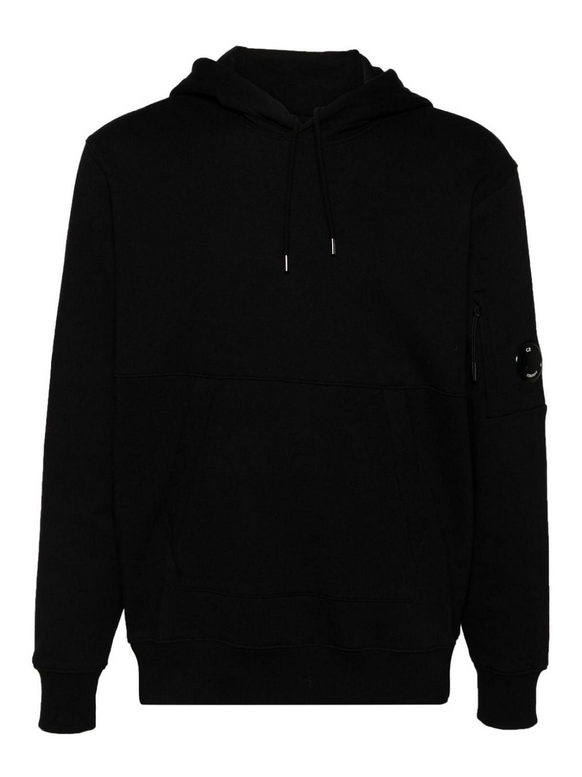 Shop C.p. Company Cotton Sweatshirt In Negro