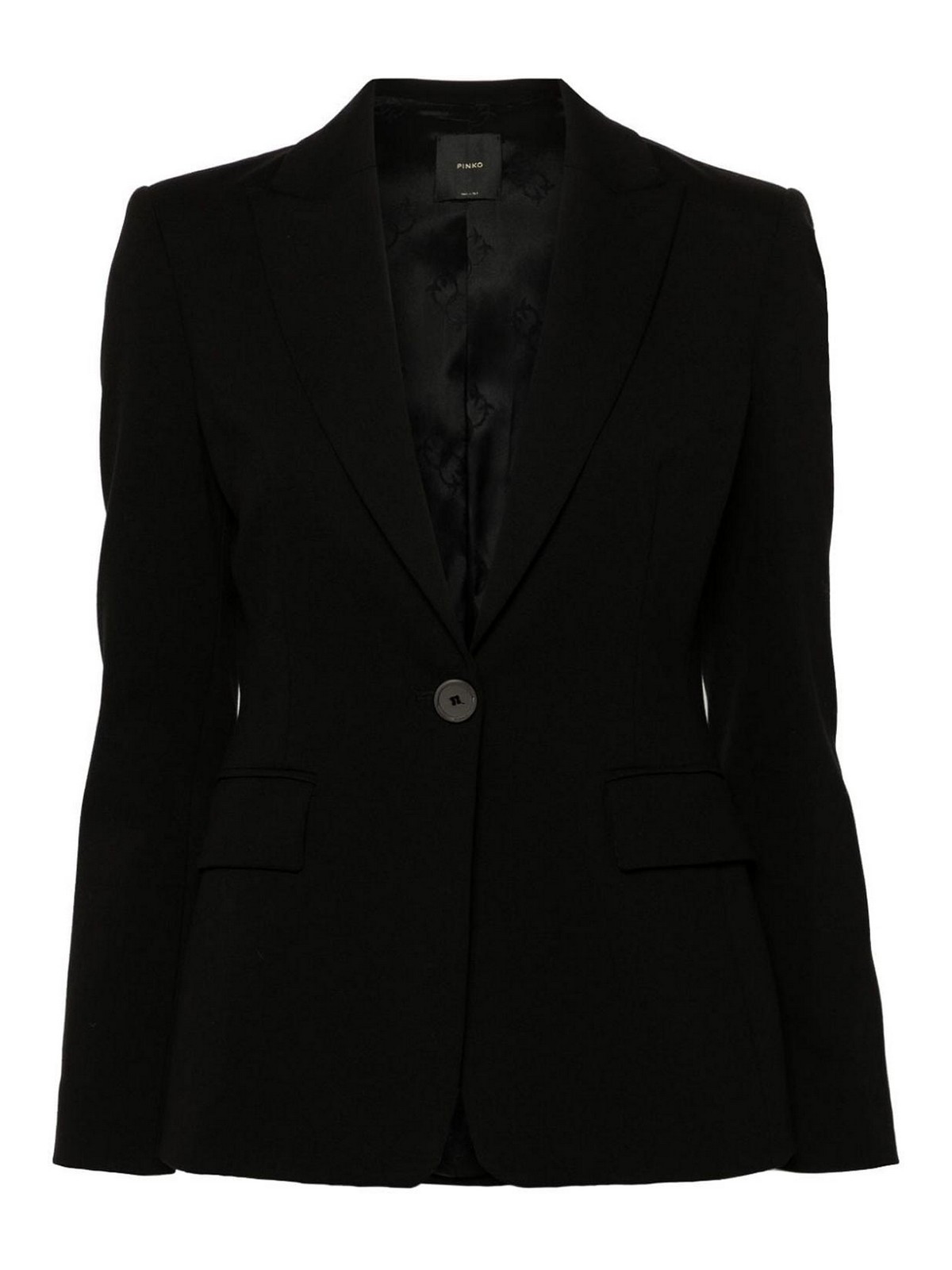 Pinko Blazer Jacket In Negro