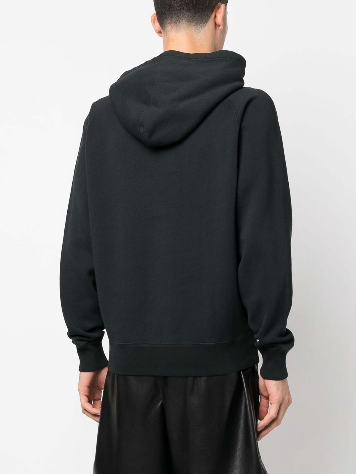 Shop Tom Ford Cotton Sweatshirt In Negro