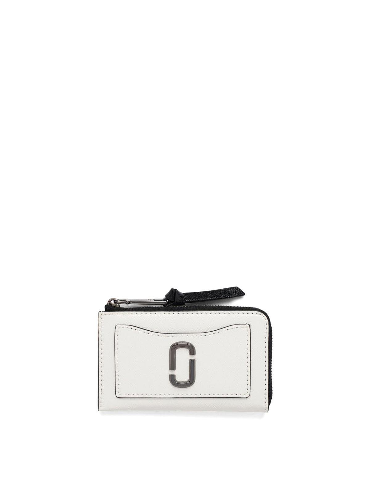 Marc Jacobs Leather Wallet In White