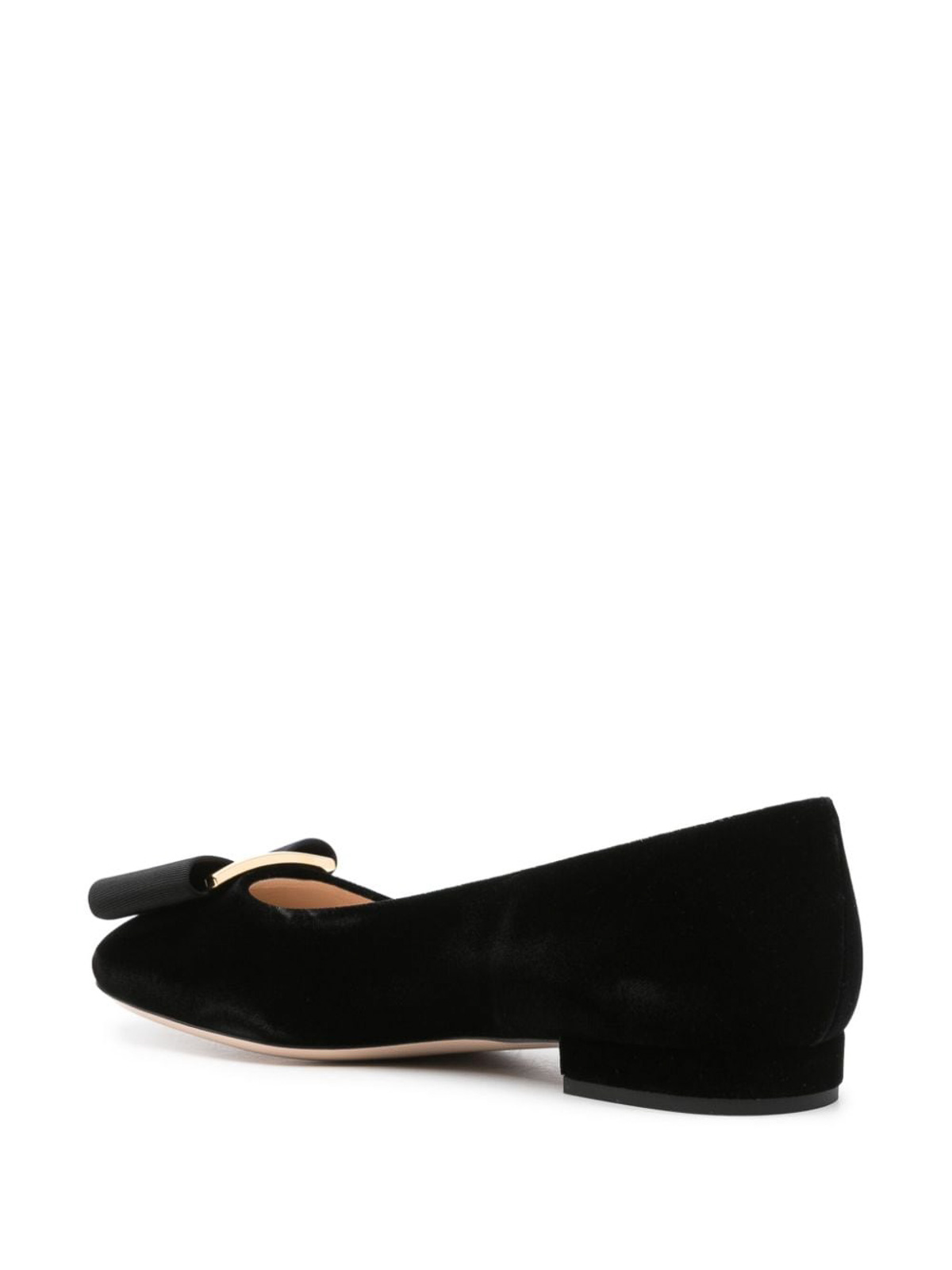 Shop Tom Ford Leather Flats In Negro