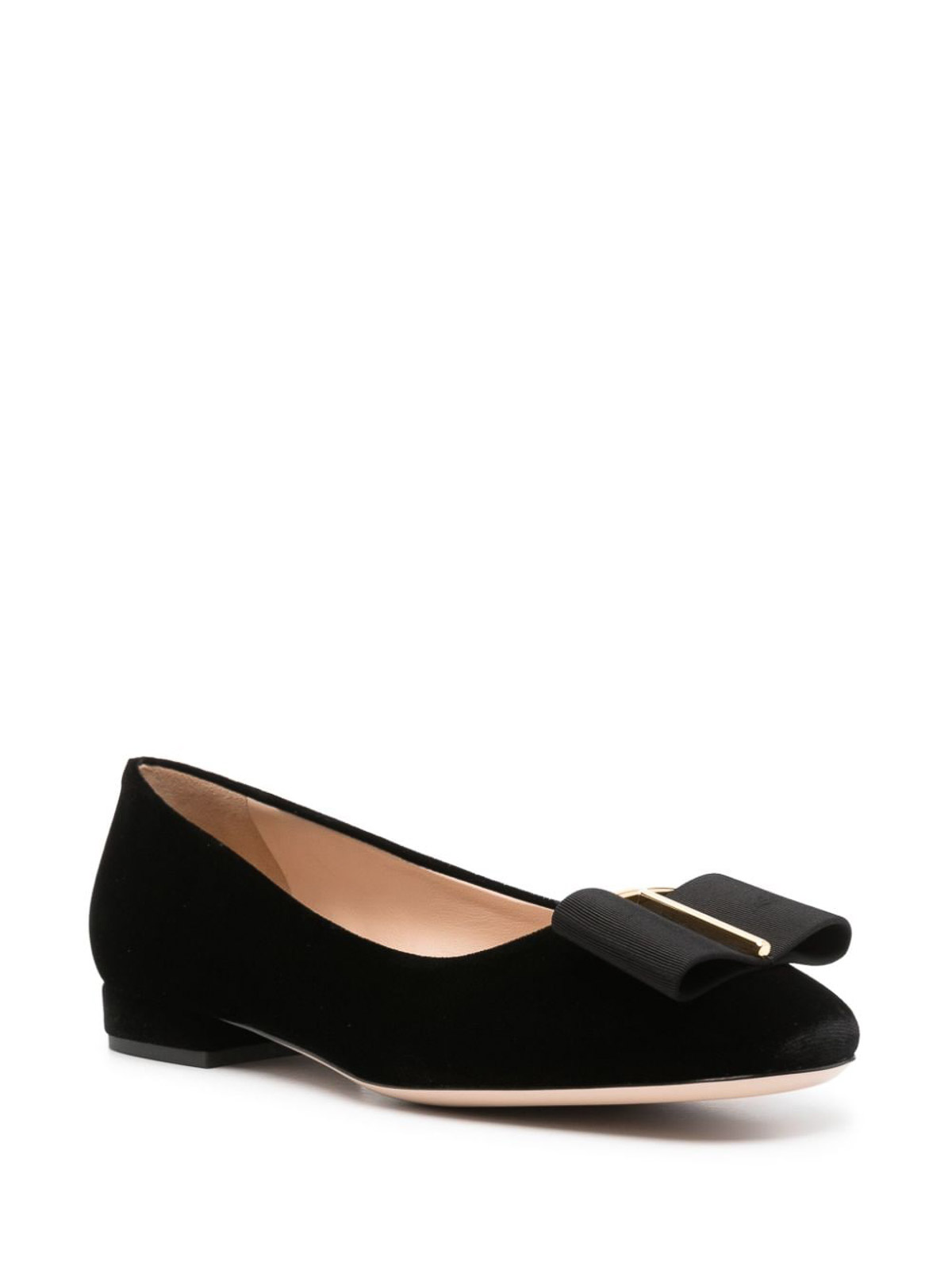 Shop Tom Ford Leather Flats In Negro