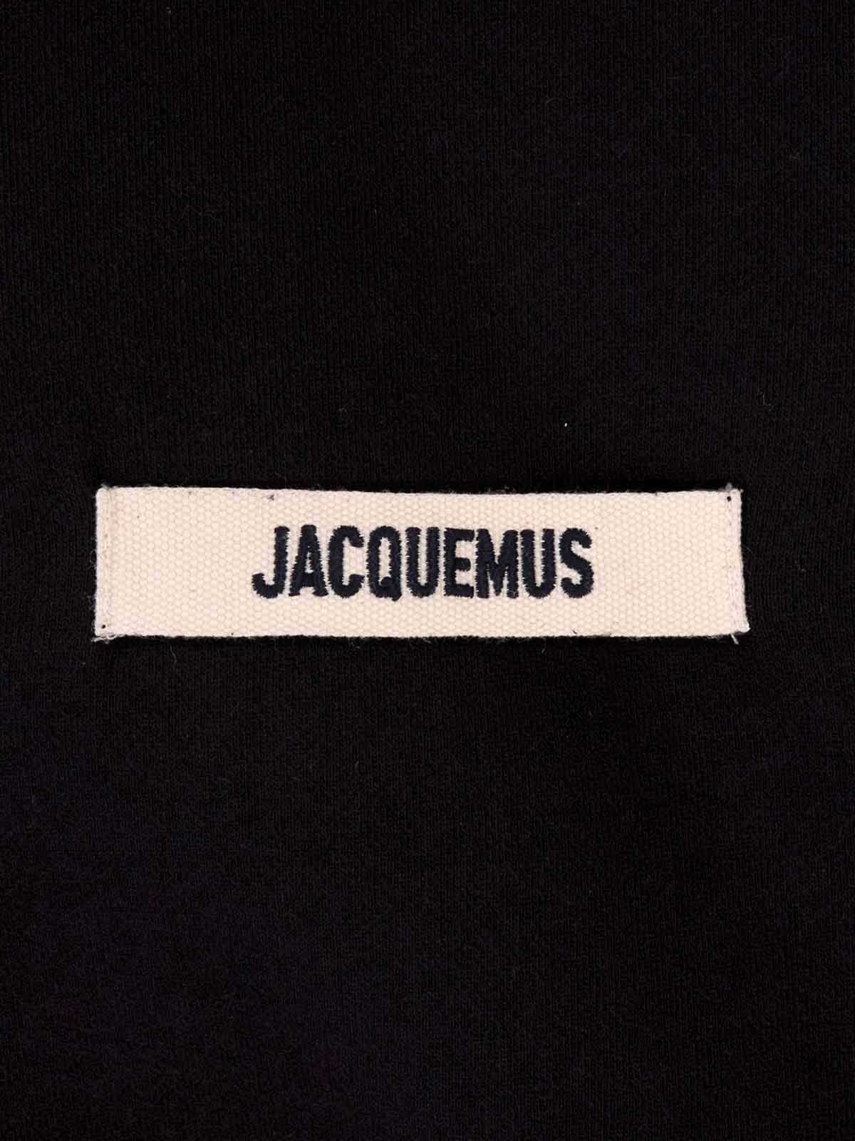 Shop Jacquemus Black Sweatshirt