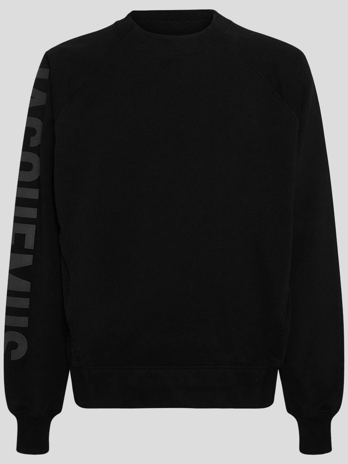 Shop Jacquemus Black Sweatshirt